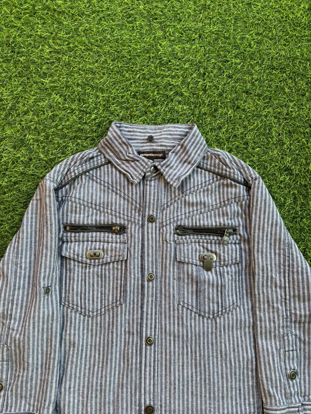 semanticdesign Y2k semanticdesign Ifsix Punk Style Shirt Size US M / EU 48-50 / 2 - 4 Thumbnail