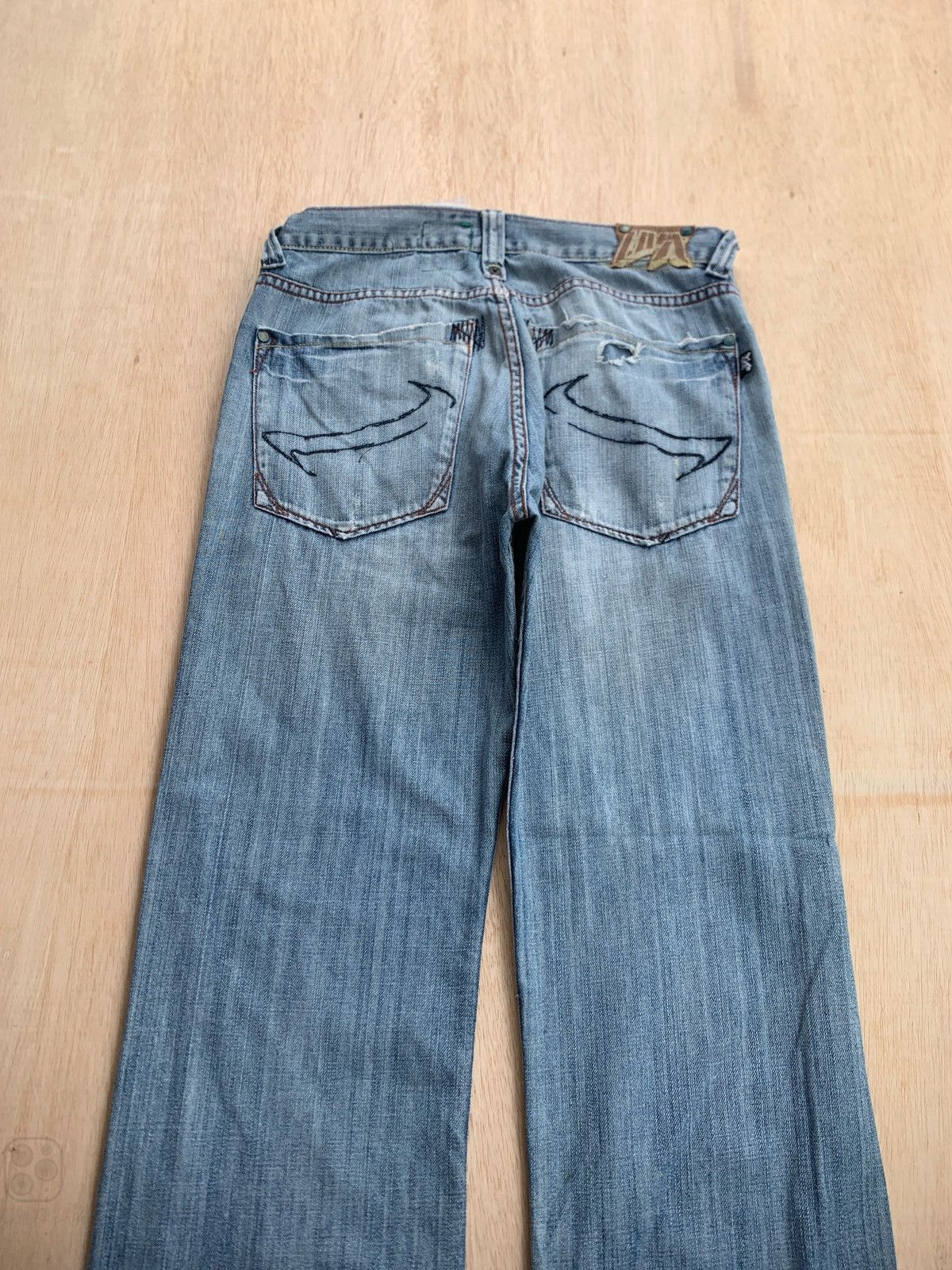 Hysteric Glamour × If Six Was Nine × Japanese Brand Distressed Denim Lost Ifsixwasnine style Jeans Size US 32 / EU 48 - 2 Thumbnail