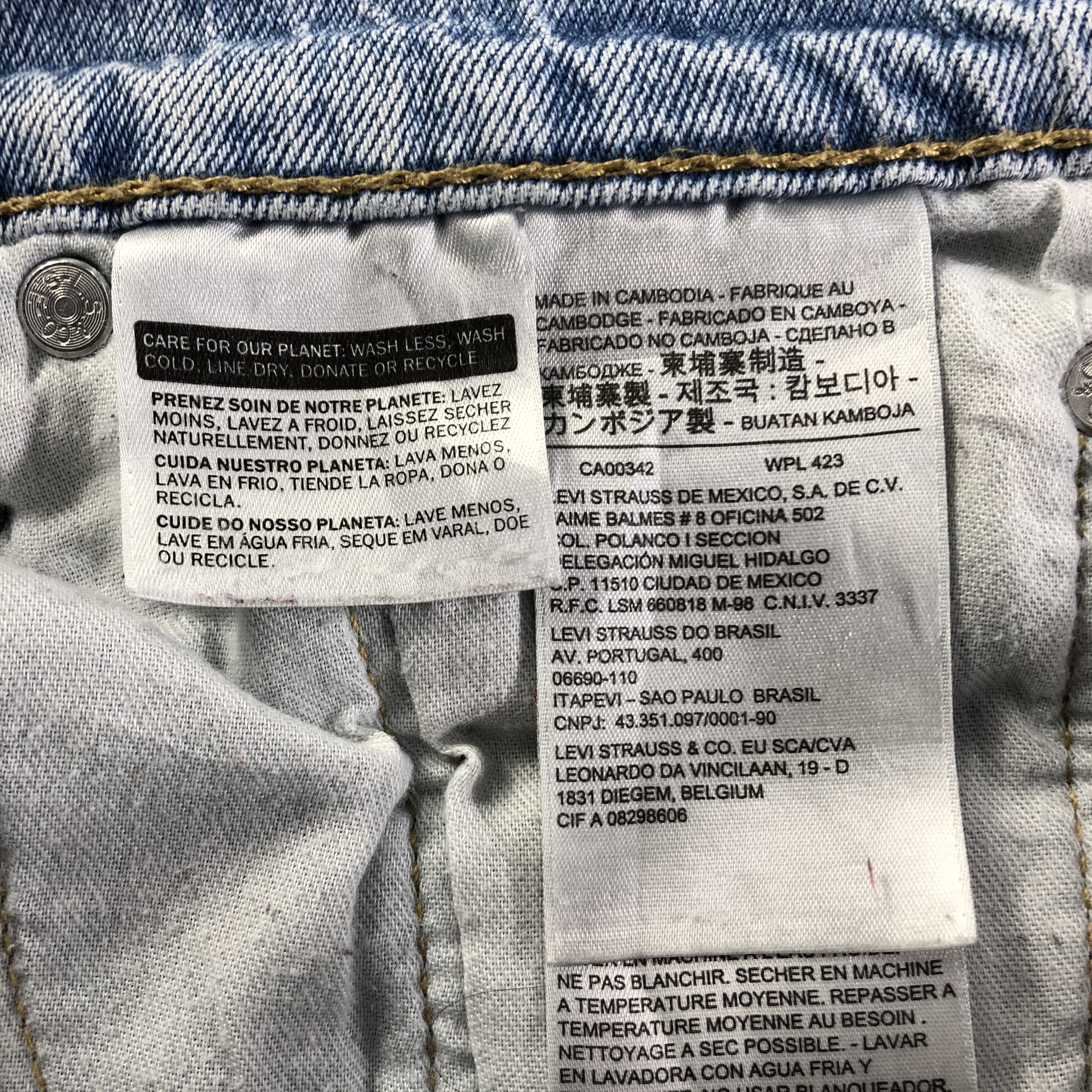 Levi's Vintage Light Wash Levis 527 Jeans-J3696 Size US 32 / EU 48 - 12 Thumbnail