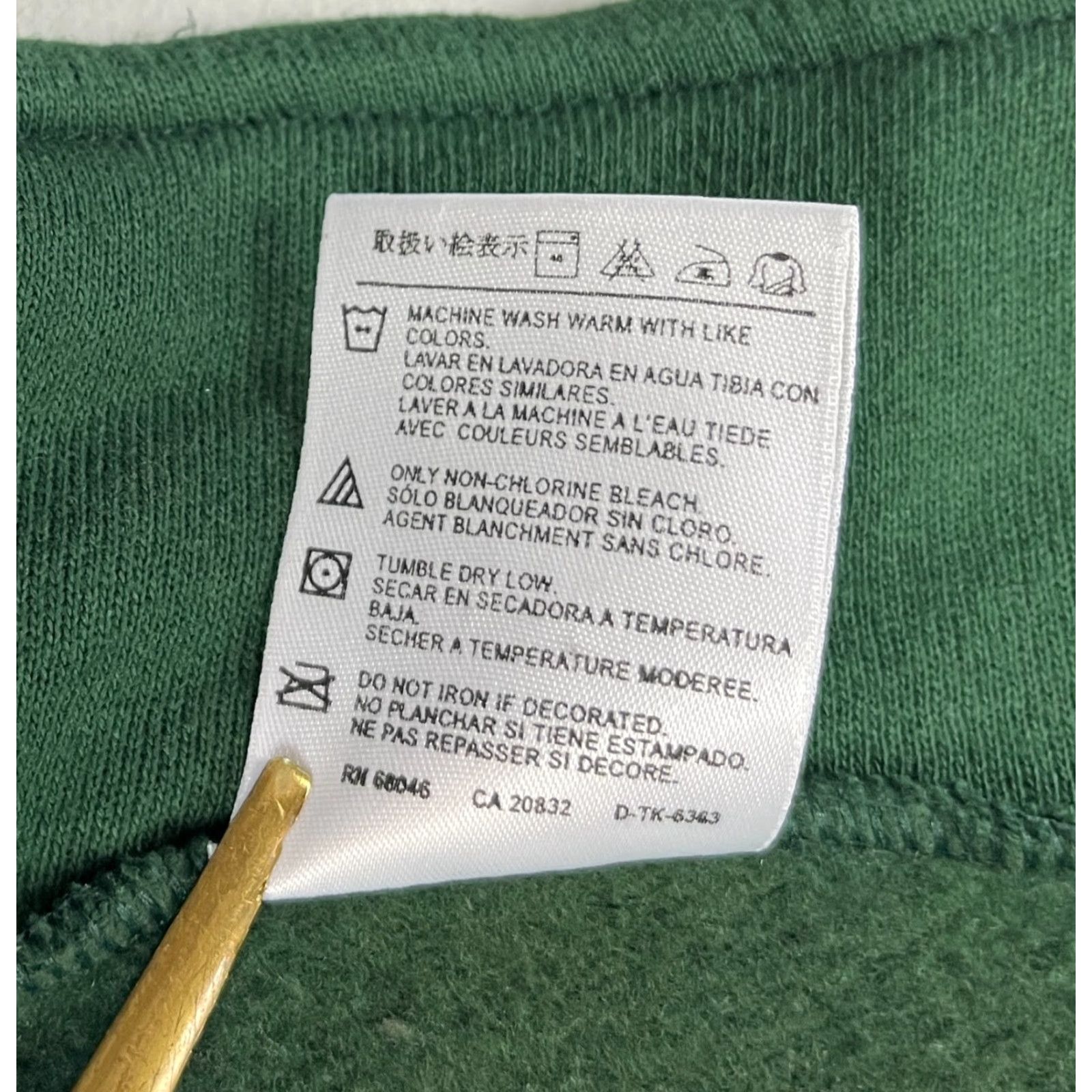 Tultex VINTAGE Tultex Cape Cod, MA Golf Logo 1/4 Zip Pullover Sweatshirt M Green Mens Sweatshirt 1/4 Zip Golf Cape Cod Tultex Vintage Cap Size US M / EU 48-50 / 2 - 7 Thumbnail