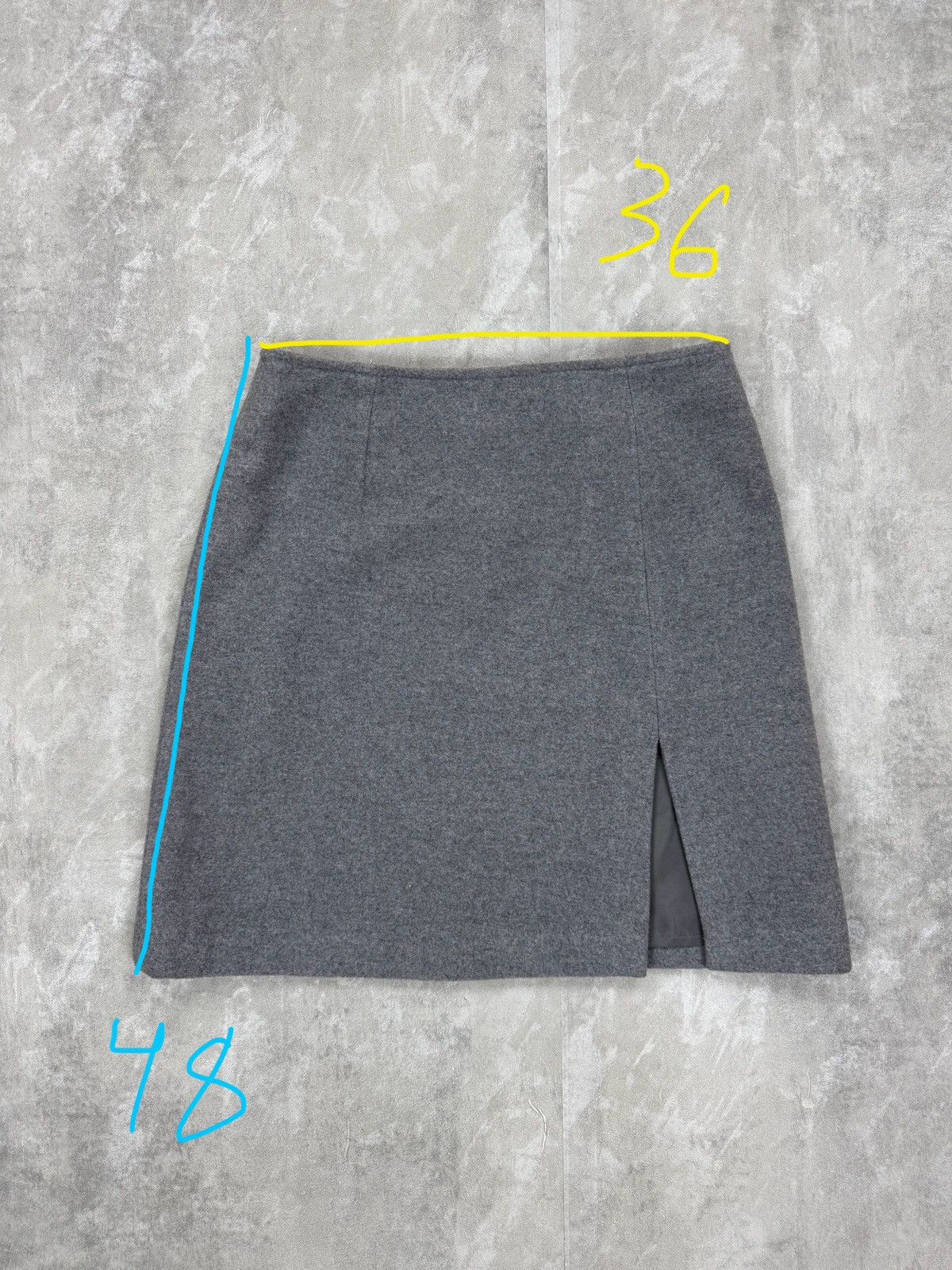 Other St Bernard gray wool skirt Classics collection size 14 Size 32" / US 10 / IT 46 - 9 Thumbnail