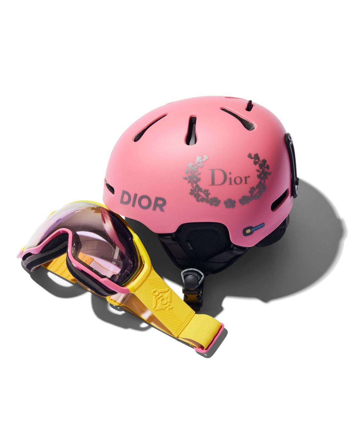 Dior DIOR Ski Goggles Zonula POC Glasses Mask Logo Yellow Pink Size ONE SIZE - 6 Thumbnail