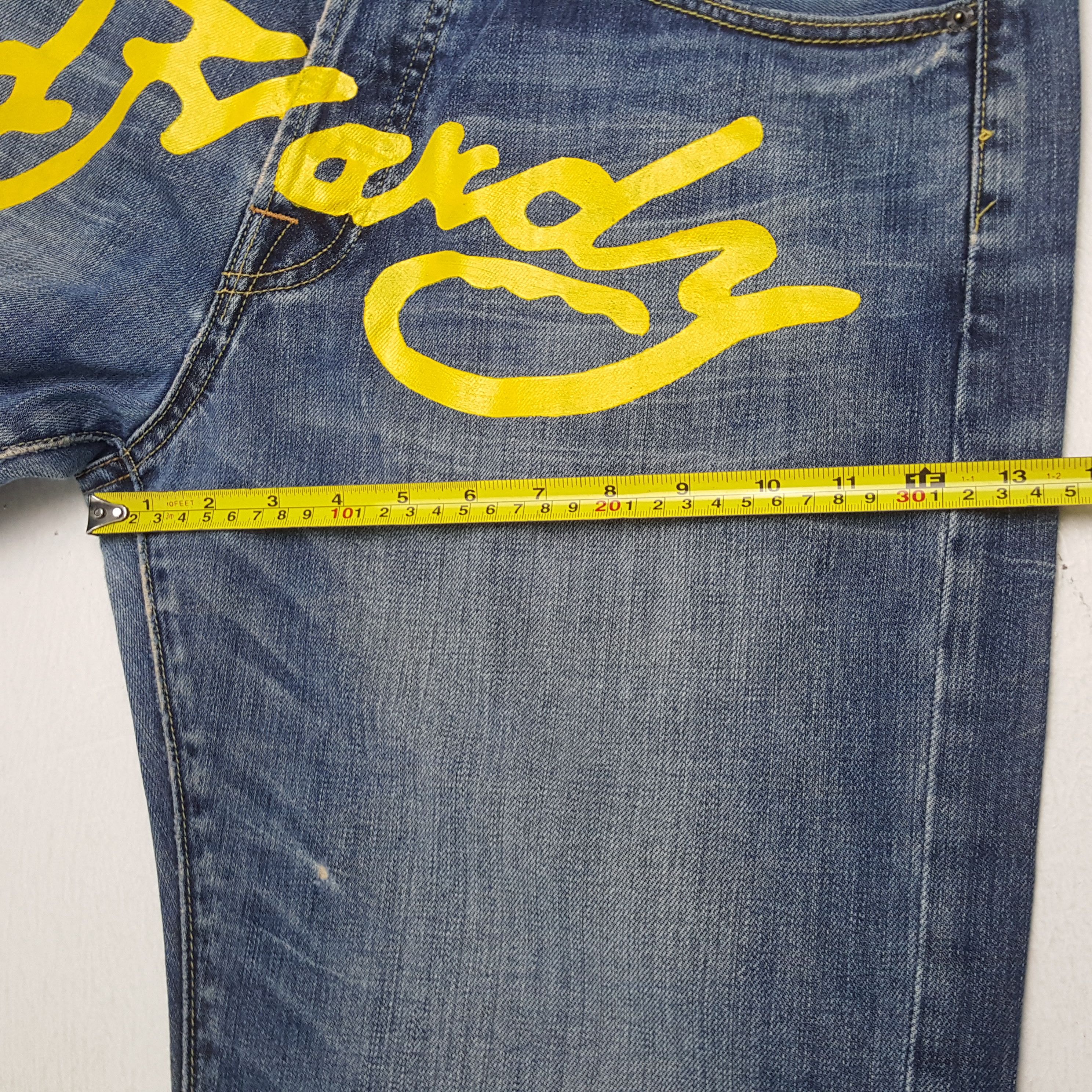 Christian Audigier × Ed Hardy × Vintage Vintage ED HARDY by CHRISTIAN AUDIGIER Designer Brand Jeans Size US 33 - 9 Thumbnail