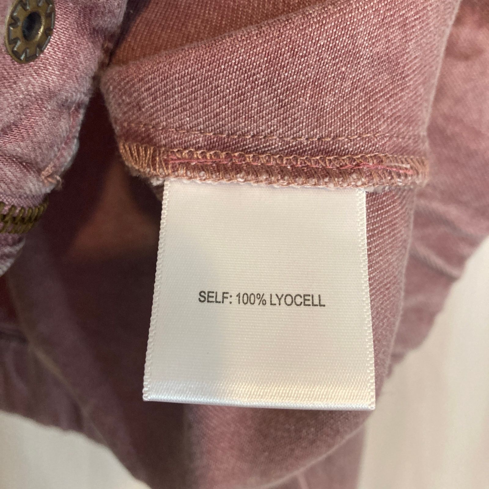 Other Jane and Delancey Lyocell Dusty Rose Full Zip Bomber Jacket Size M / US 6-8 / IT 42-44 - 7 Thumbnail