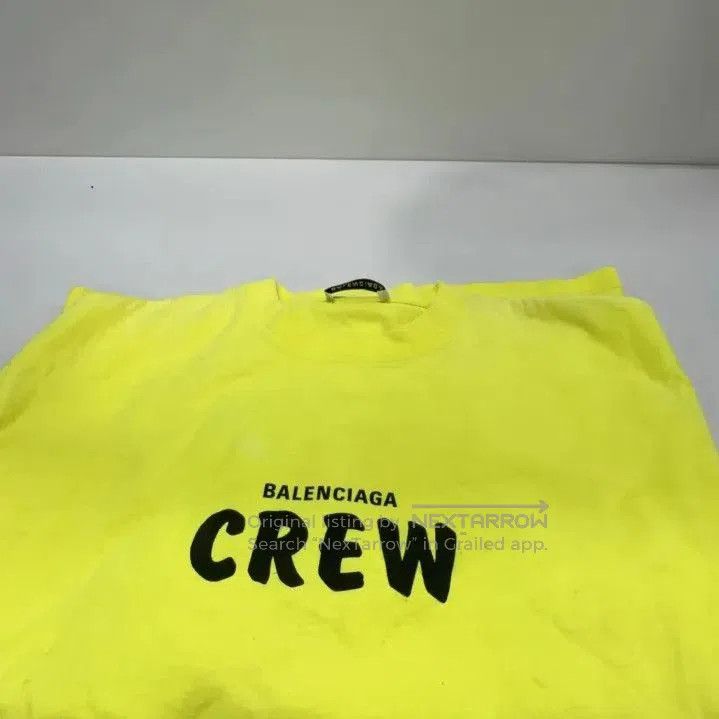 Balenciaga Balenciaga Logo Print Short Sleeve T. Size US S / EU 44-46 / 1 - 4 Thumbnail