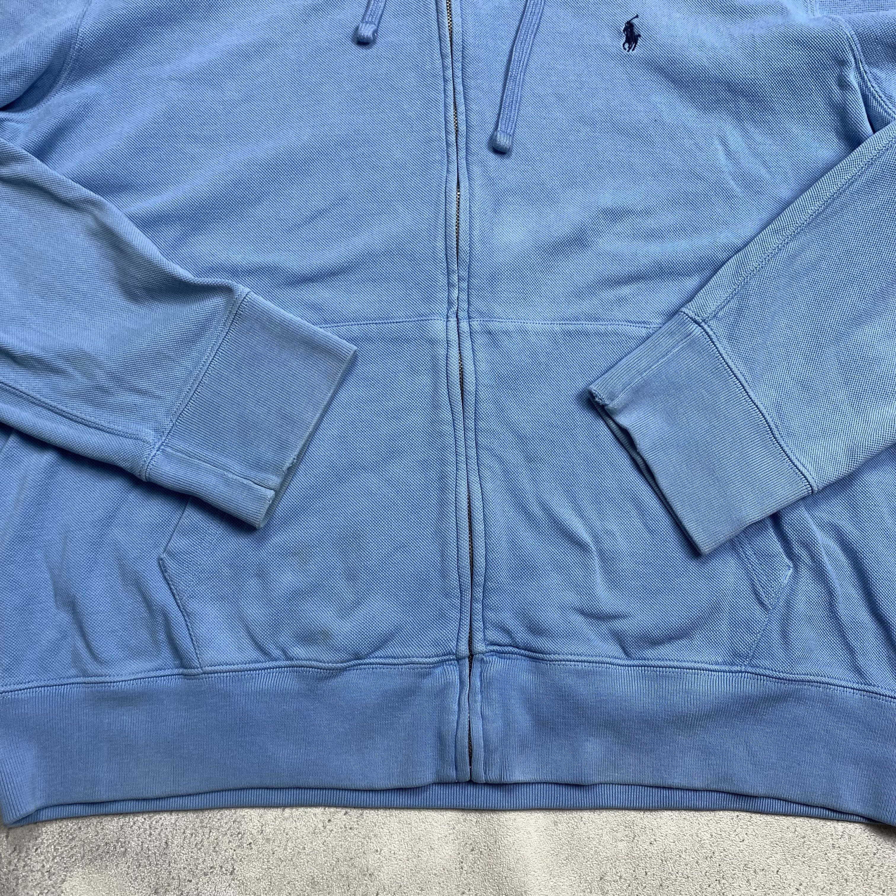 Polo Ralph Lauren Polo Ralph Lauren Zip Up Hoodie Size US XL / EU 56 / 4 - 4 Thumbnail