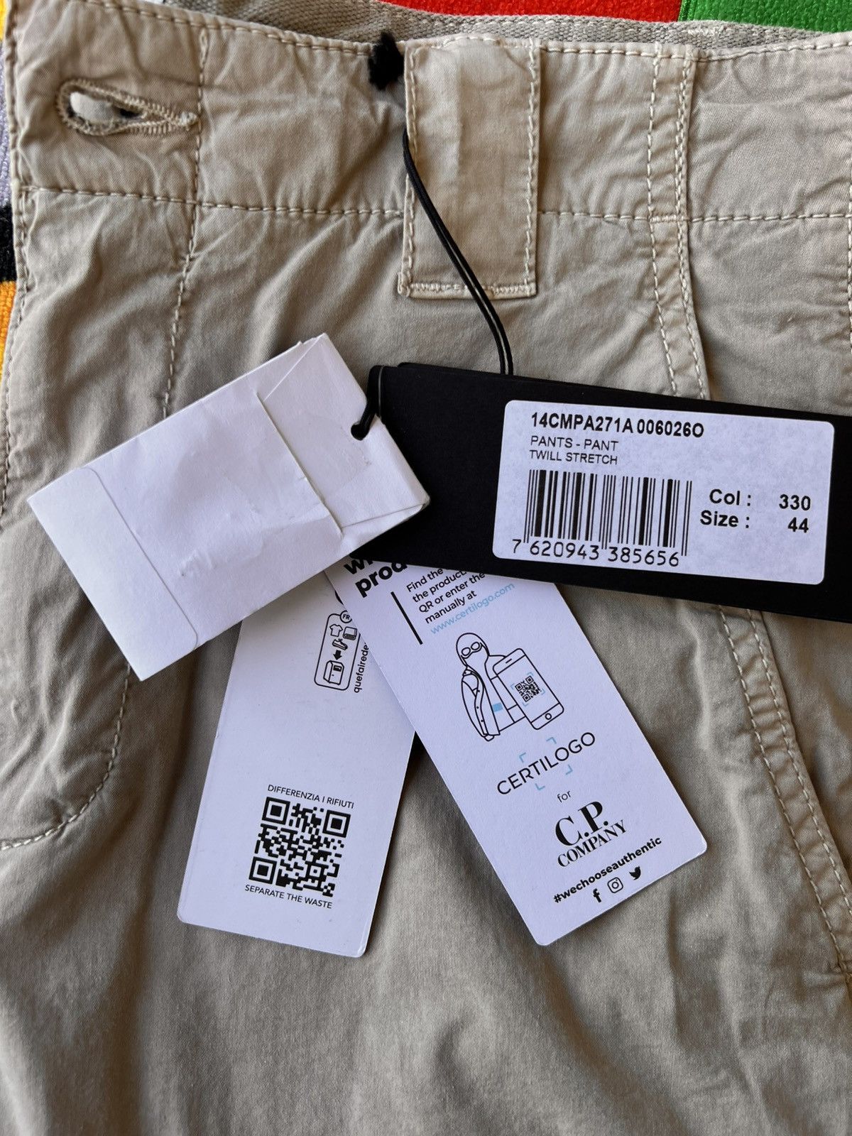 C.P. Company C.P. Company Twill Stretch Pants – Size 44 (IT) ergonomic Size US 28 / EU 44 - 22 Thumbnail