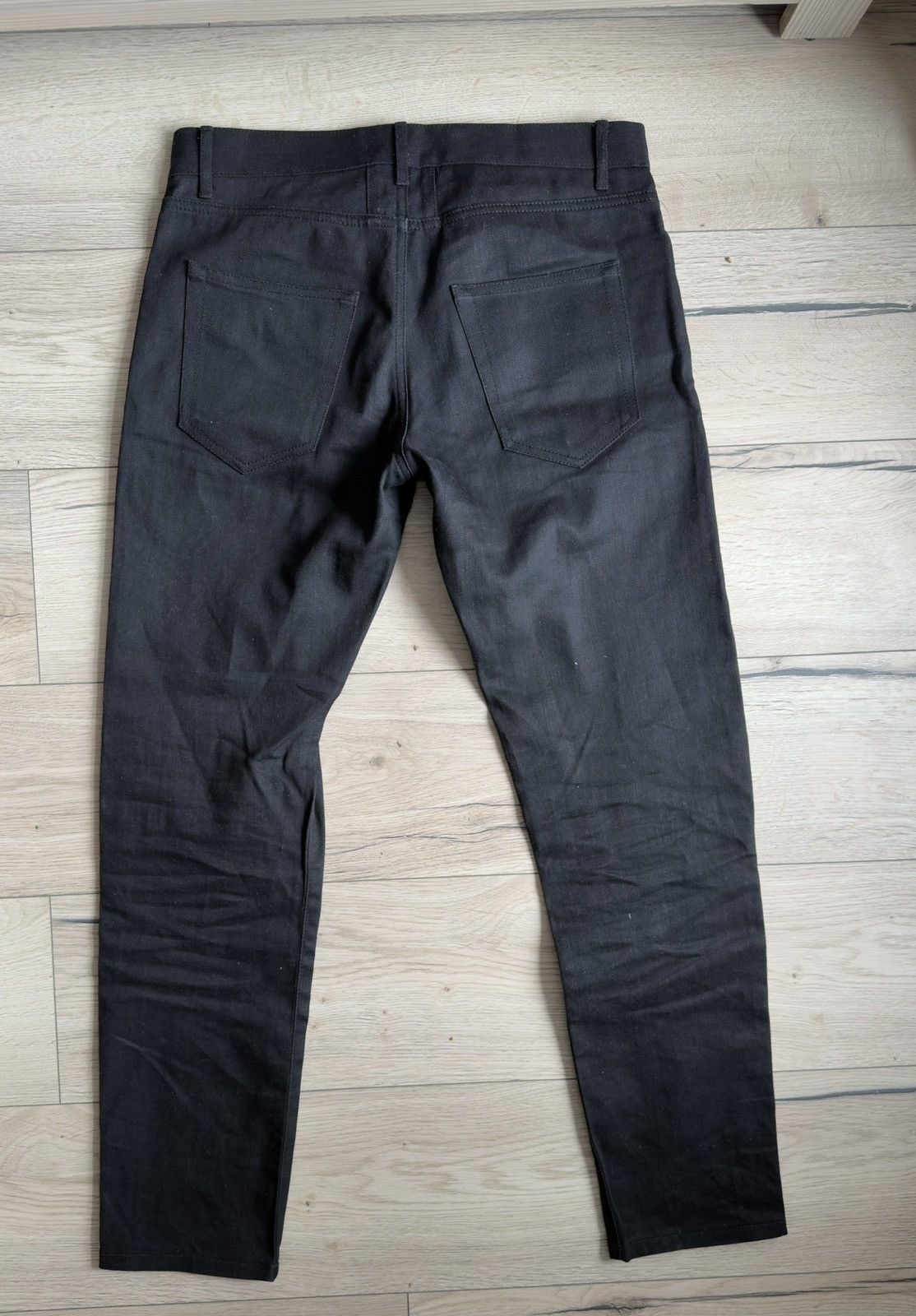 Saint Laurent Paris Saint Laurent d03 black denim Japan Made (hedi era) Size US 32 / EU 48 - 2 Thumbnail