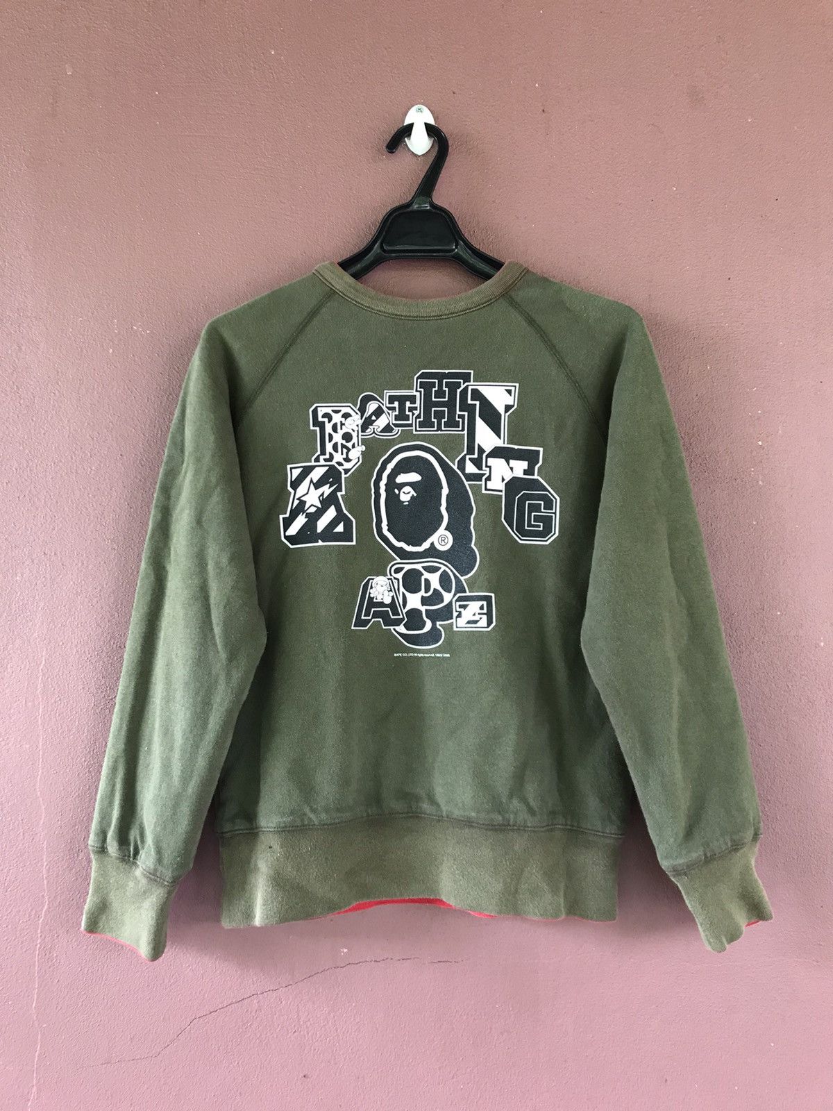 Bape Reversible Crewneck Size S / US 4 / IT 40 - 4 Thumbnail