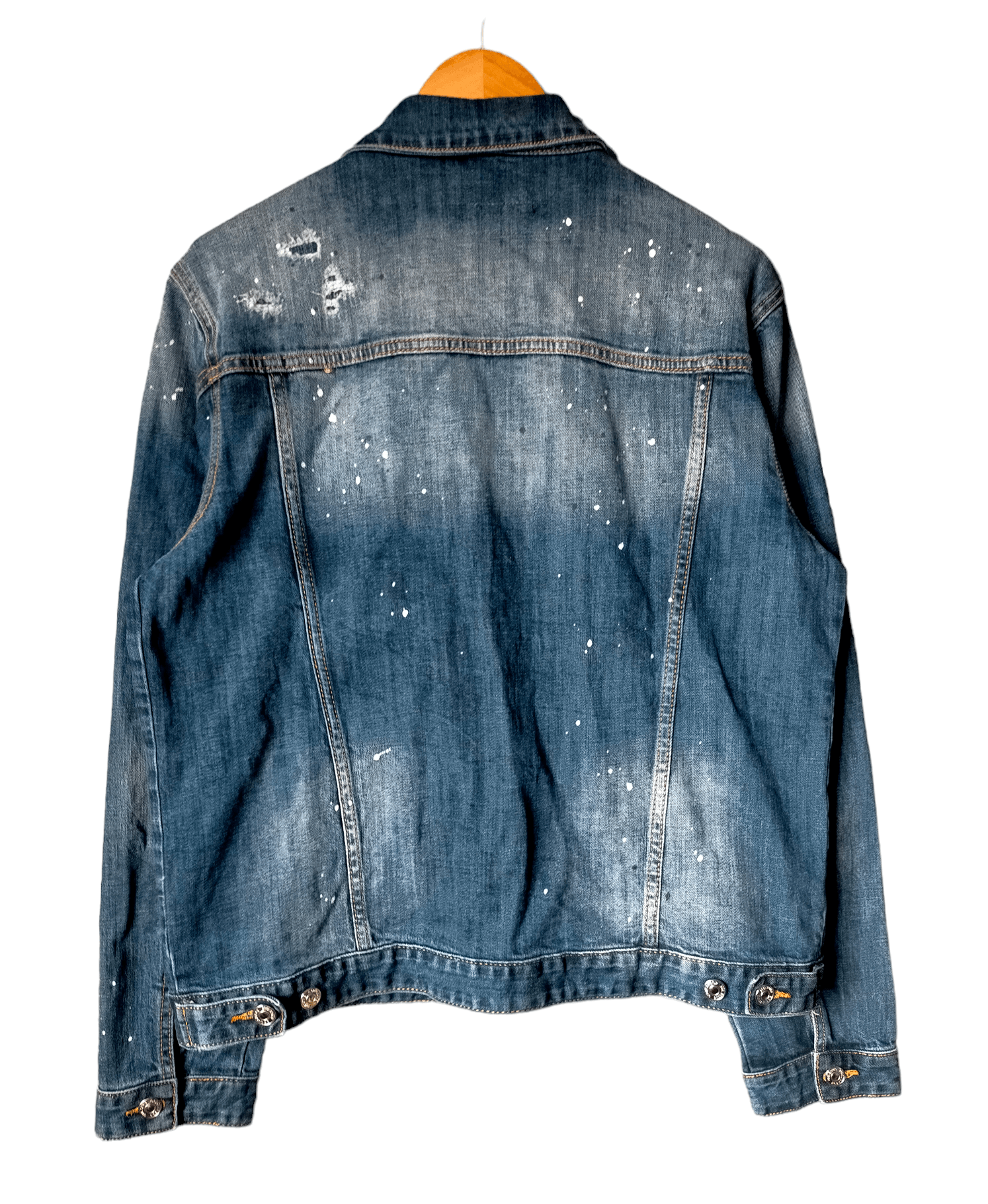 Dsquared2 Dsquared2 Denim Patch work Splater Jaket Jeans Size US M / EU 48-50 / 2 - 6 Thumbnail