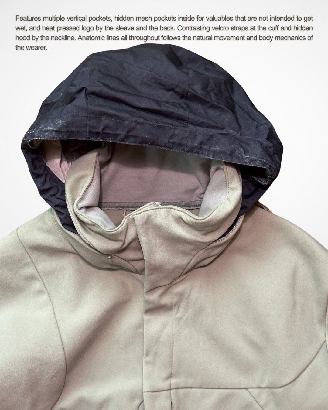 Salomon × Vintage Experimental F/W 1998 Second Skin Anatomical Softshell Size US L / EU 52-54 / 3 - 2 Thumbnail