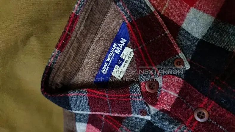 Junya Watanabe Junya Watanabe Man Wool Plaid Shirt. Size US L / EU 52-54 / 3 - 7 Thumbnail