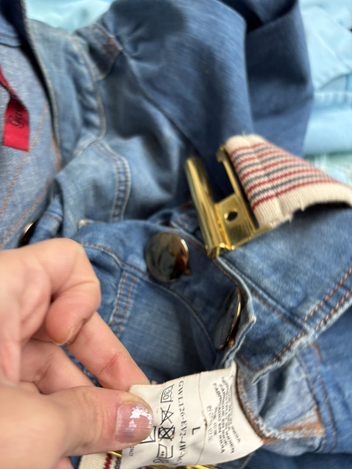 Guess Guess denim jacket Size L / US 10 / IT 46 - 21 Thumbnail
