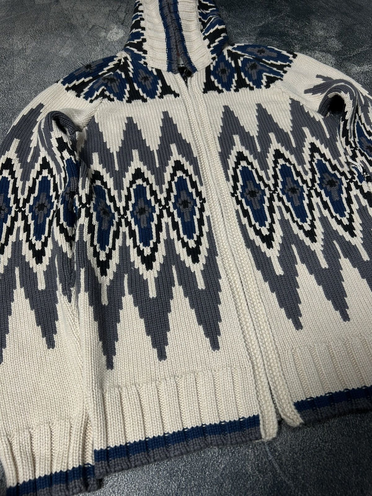 Hysteric Glamour Hysteric Glamour Cowichan hoodie Knit Size US S / EU 44-46 / 1 - 2 Thumbnail