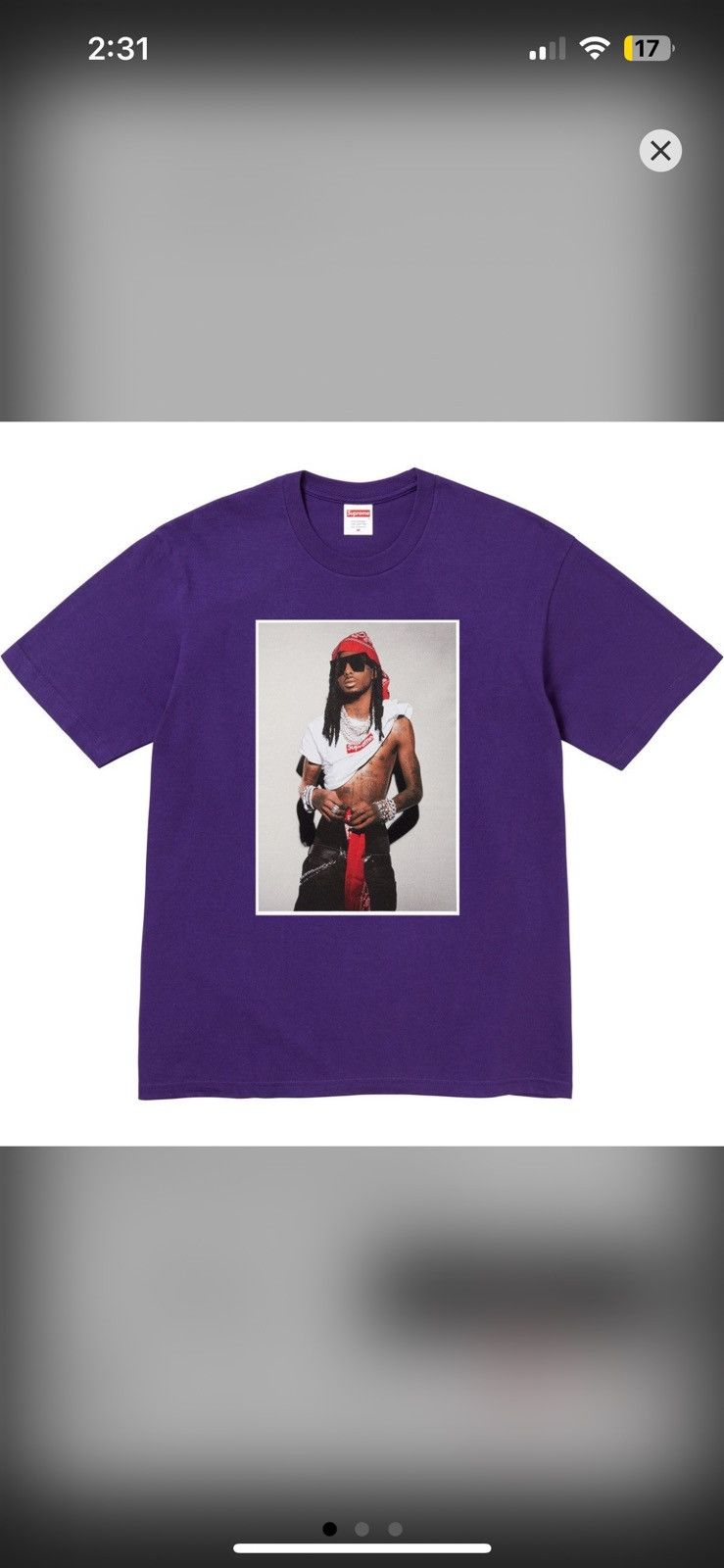 Supreme Supreme x Playboi Tee Size US L / EU 52-54 / 3 - 1 Thumbnail