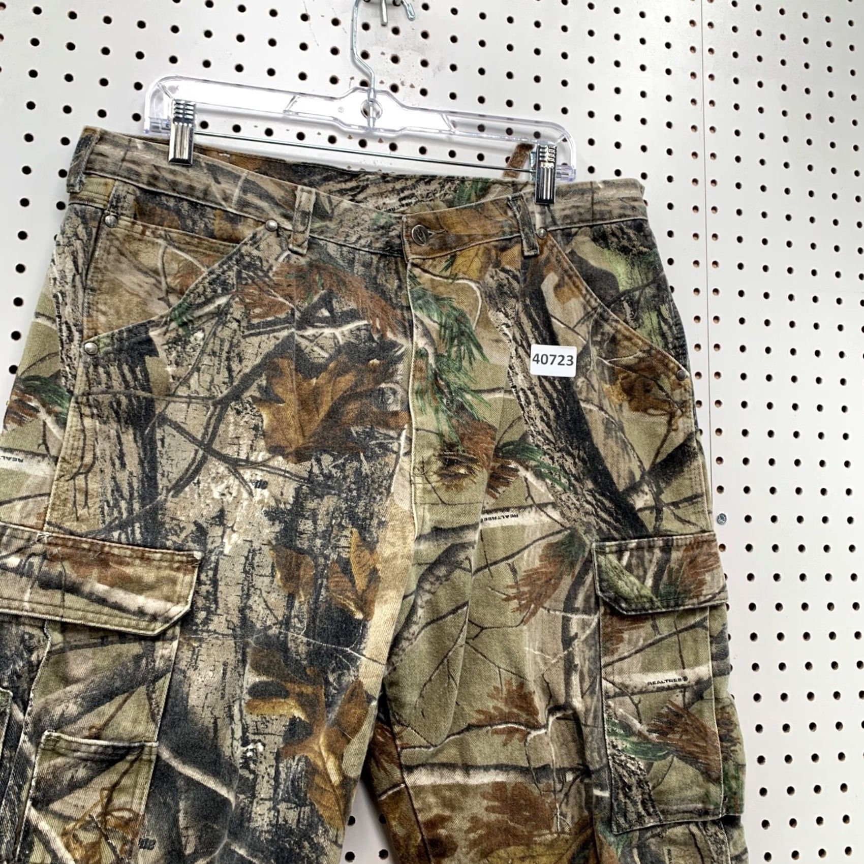 Wrangler Wrangler Cavas Camp Cargo Pant Mens Size 38x30 Camouflage Outdoor Jeans Size US 36 / EU 52 - 5 Thumbnail