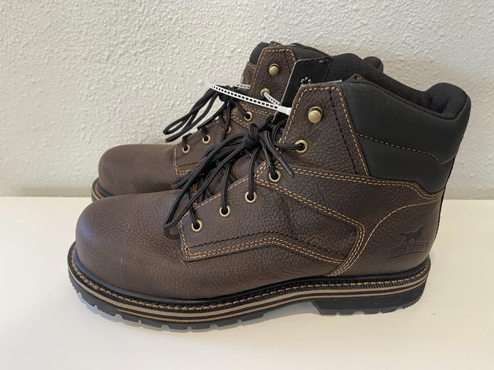 Other Irish Setter Red Wing 6" Kittson Brown Steel Toe 836632 12 Size US 12 / EU 45 - 2 Thumbnail