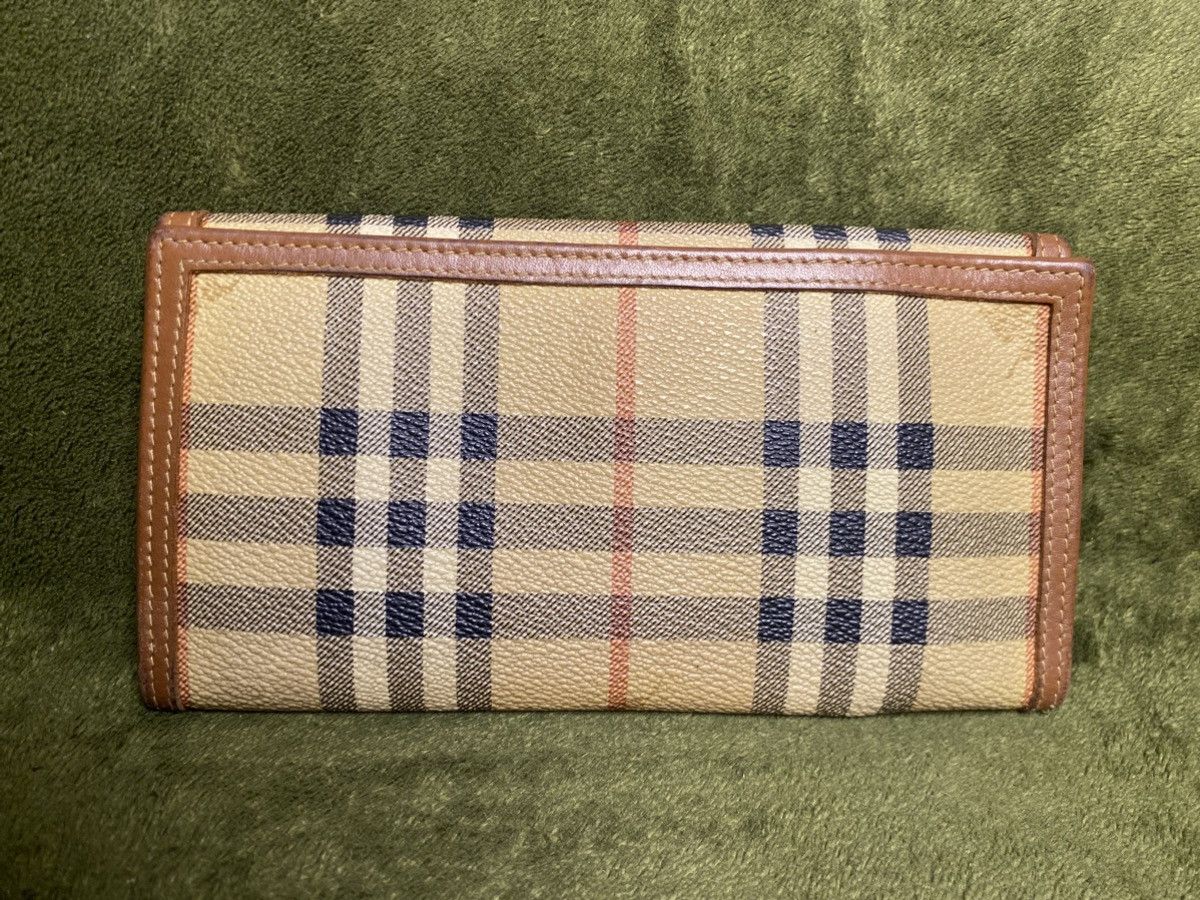 Burberry Vintage BURBERRY nova check leather Bi-fold long wallet Size ONE SIZE - 5 Thumbnail