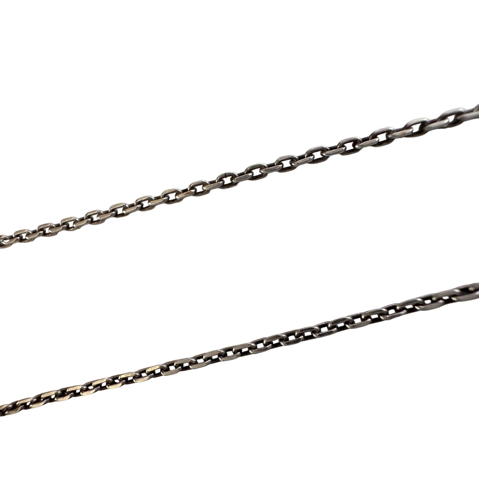 Gucci Gucci Logo Square Pendant on 19" Chain Size ONE SIZE - 11 Thumbnail