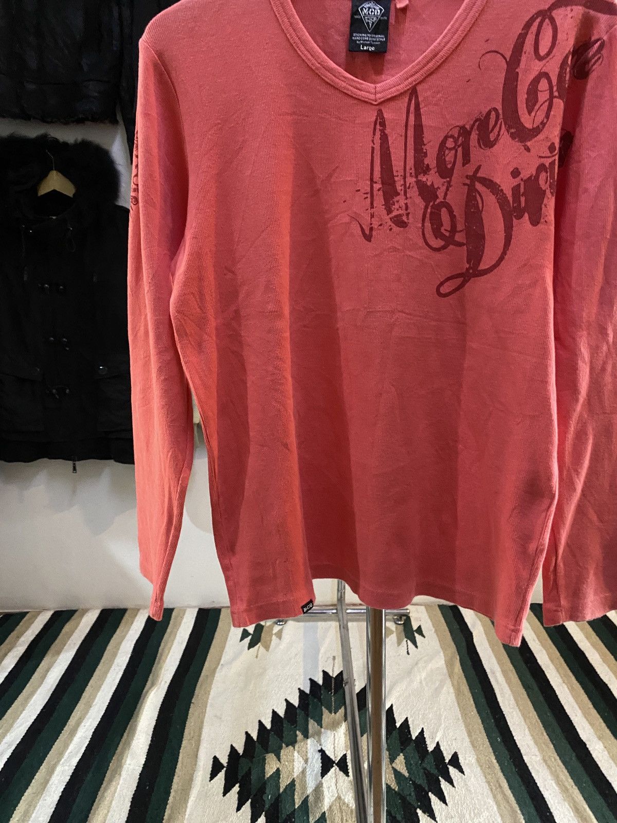 Japanese Brand Japanese MCD Poem Long Slevee Tee Size US L / EU 52-54 / 3 - 3 Thumbnail