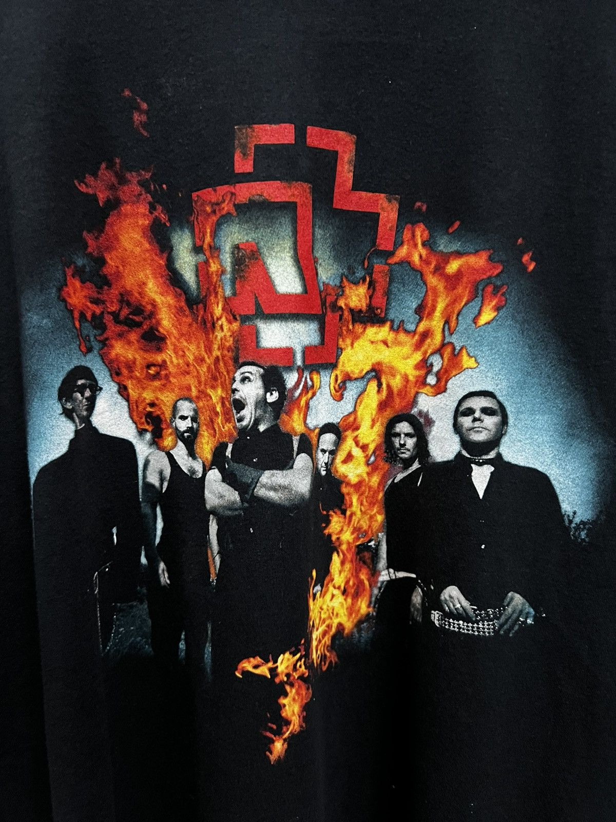 Vintage VINTAGE Rammstein 2000s Size US L / EU 52-54 / 3 - 2 Thumbnail