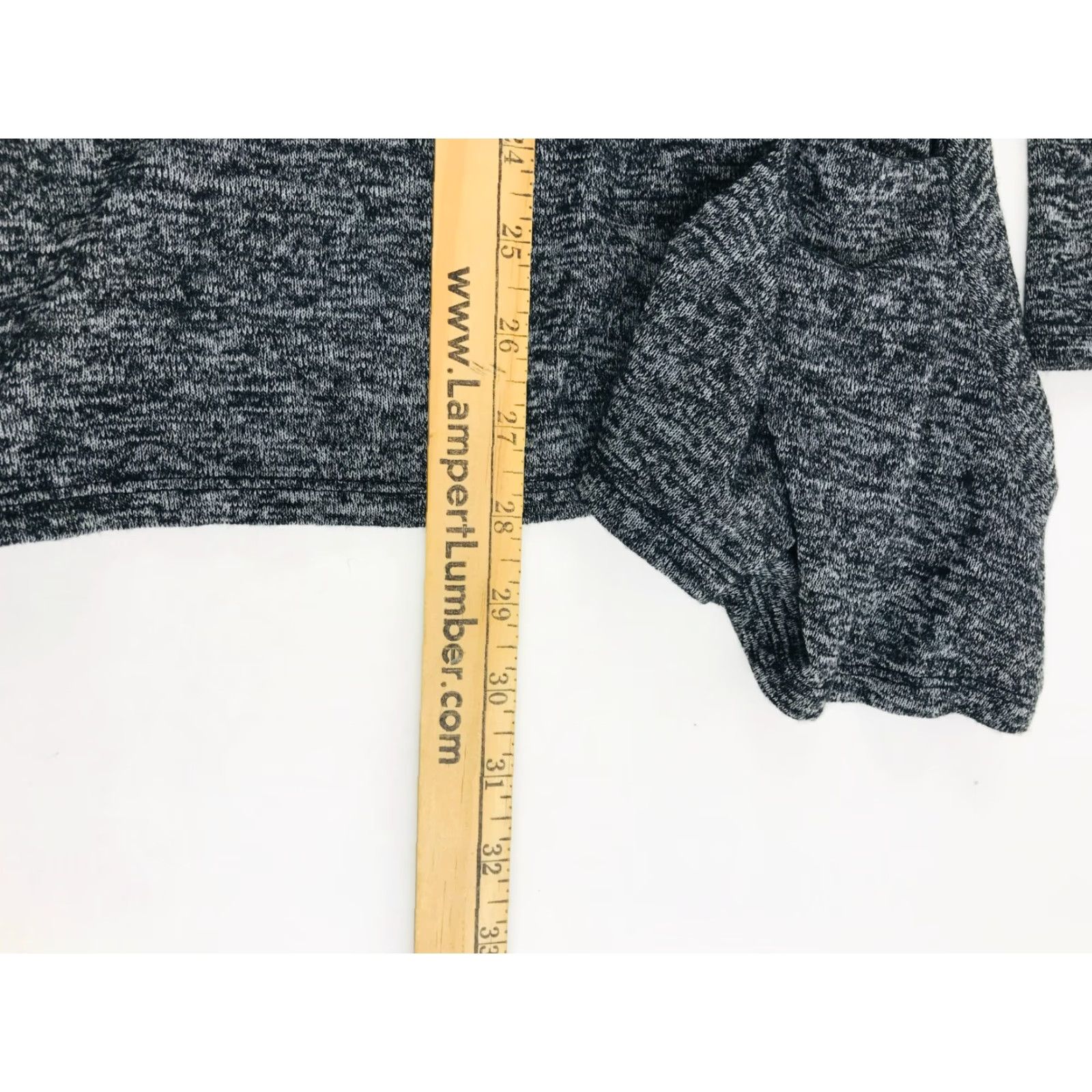 Vintage Maurices Shirt Women's Small Black & Gray Long Sleeve Stretch Key Hole T-Shirt Modern Womens Slim Regular Size S / US 4 / IT 40 - 4 Thumbnail