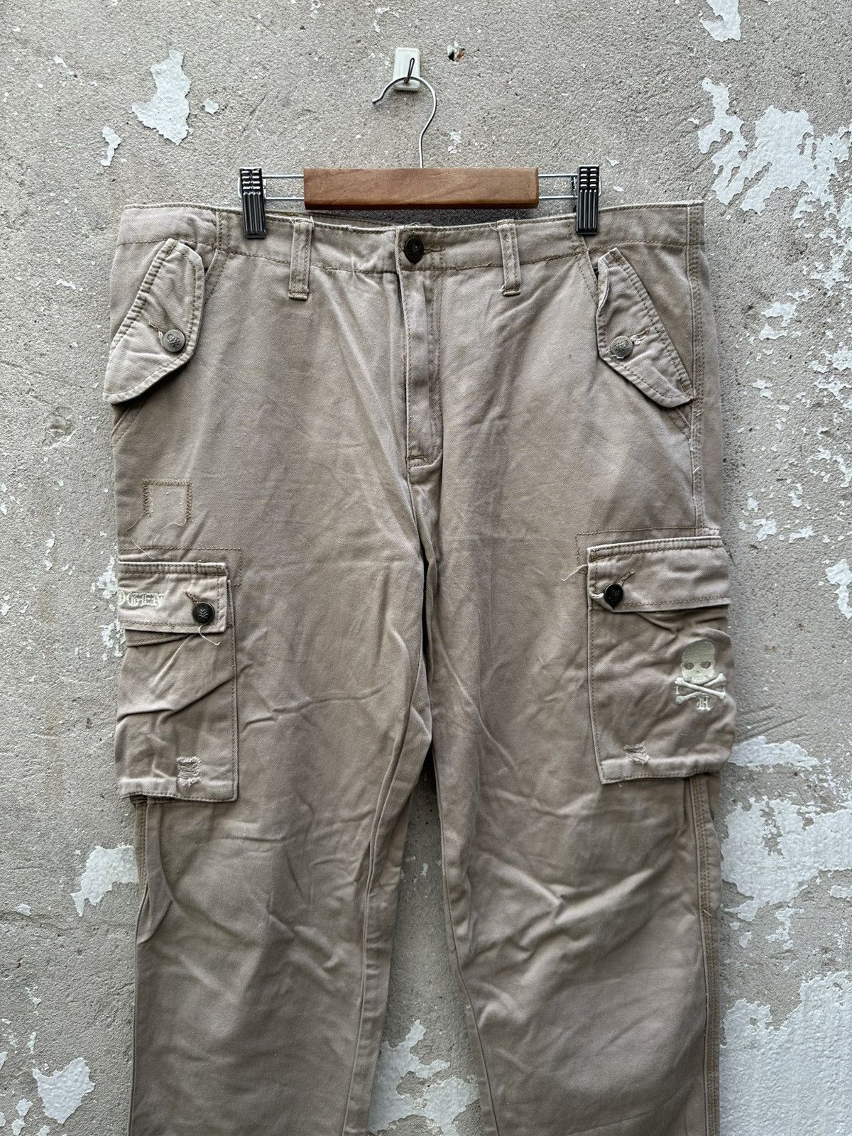 HYDROGEN Vintage Hydrogen Cargo Pants Size US 36 / EU 52 - 3 Thumbnail