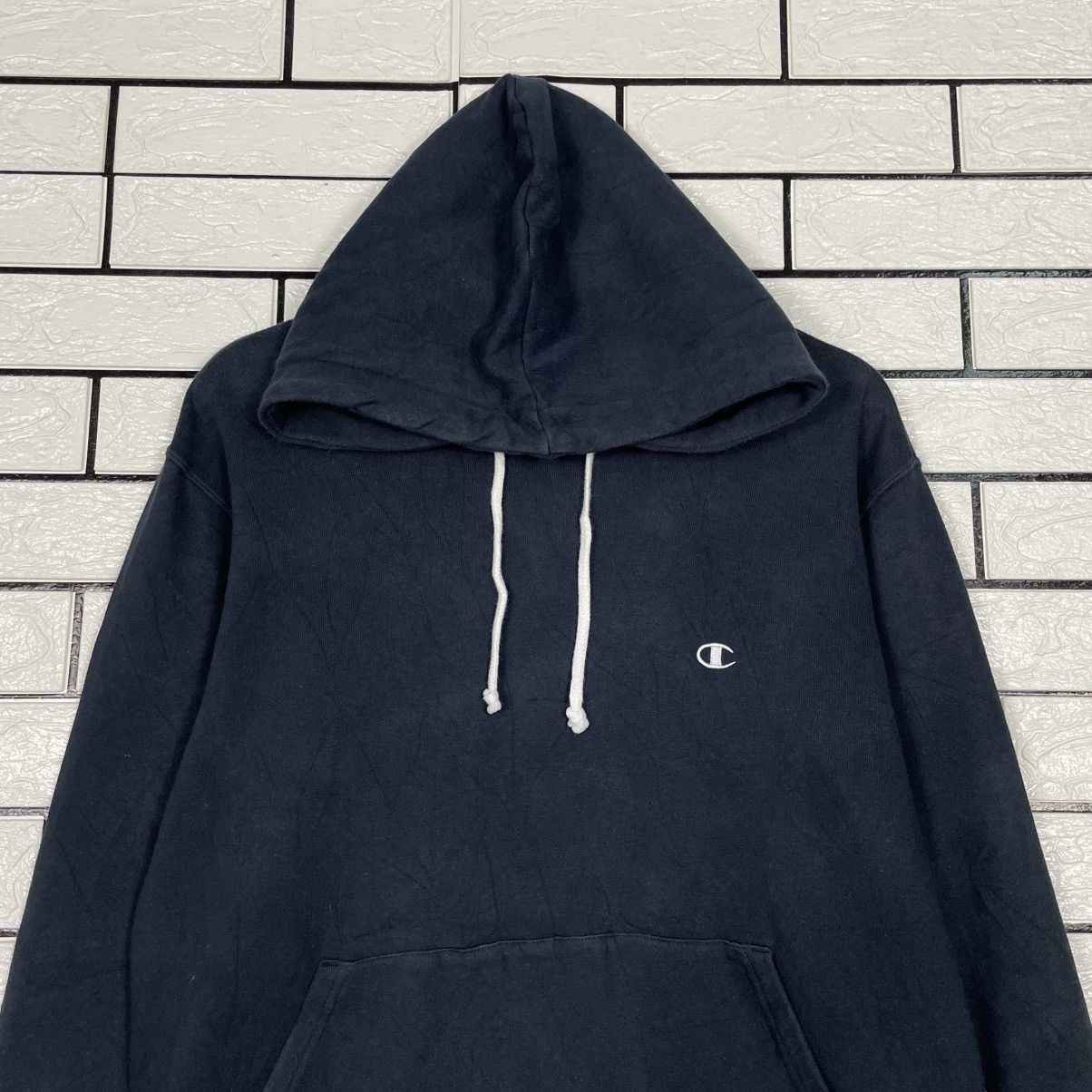Champion Champion Black Pullover Hoodie Size US M / EU 48-50 / 2 - 2 Thumbnail