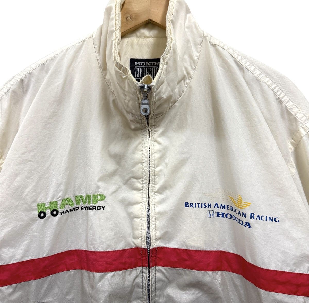 Honda Vintage Honda Bristish American Racing lightjacket Size US XL / EU 56 / 4 - 4 Thumbnail