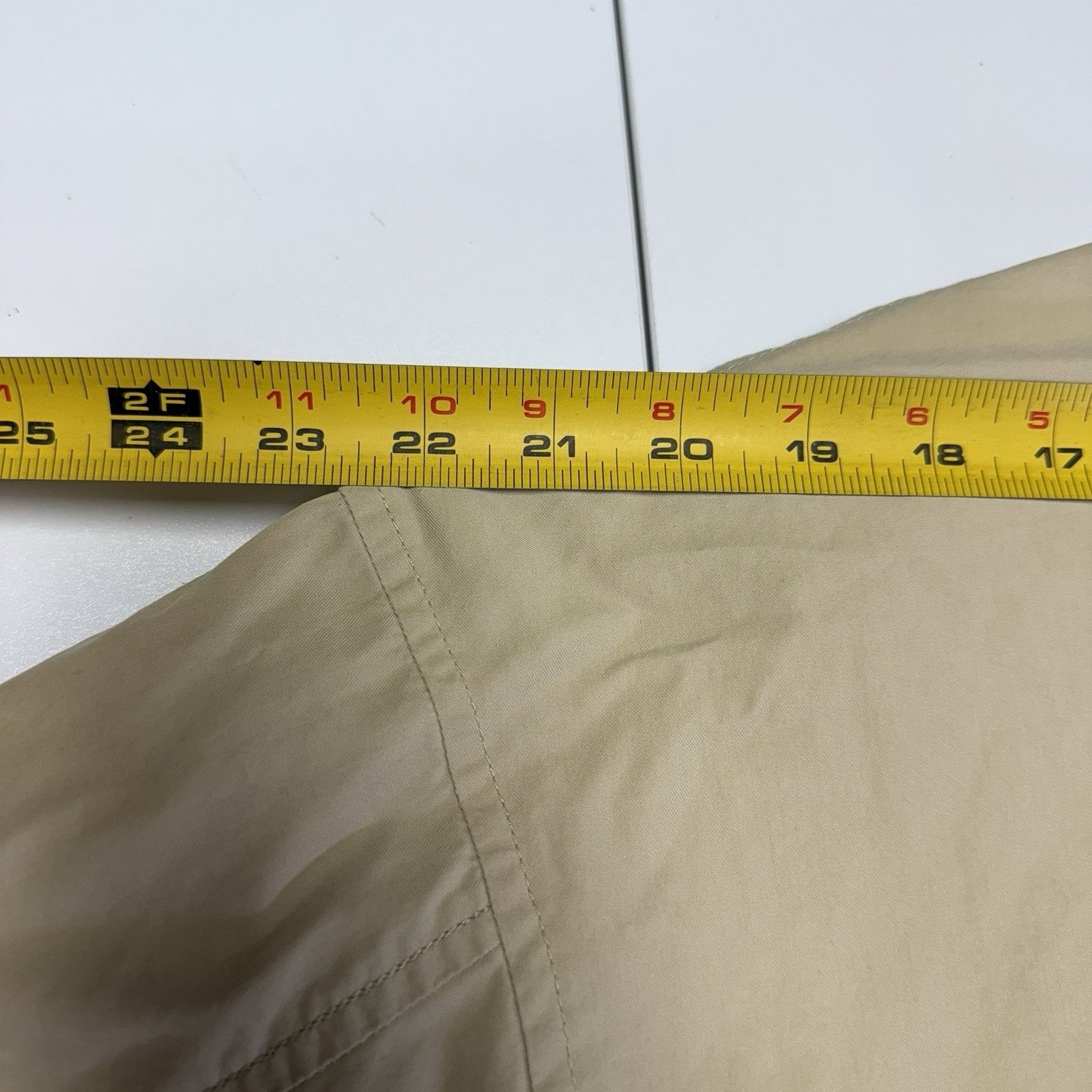 Polo Ralph Lauren Polo Ralph Lauren Jacket Mens Medium 25x30 Tan Full Zip Insu Size US M / EU 48-50 / 2 - 14 Thumbnail