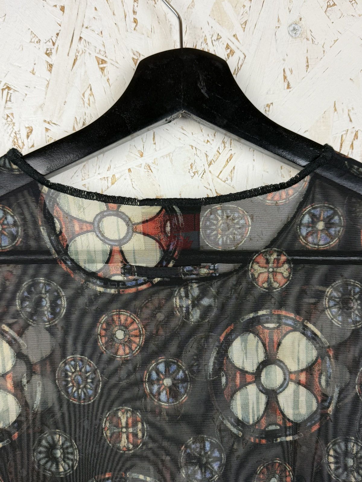 Jean Paul Gaultier Vintage Jean Paul Gaultier Church Stained Glass Mesh Top 48 Size US M / EU 48-50 / 2 - 5 Thumbnail