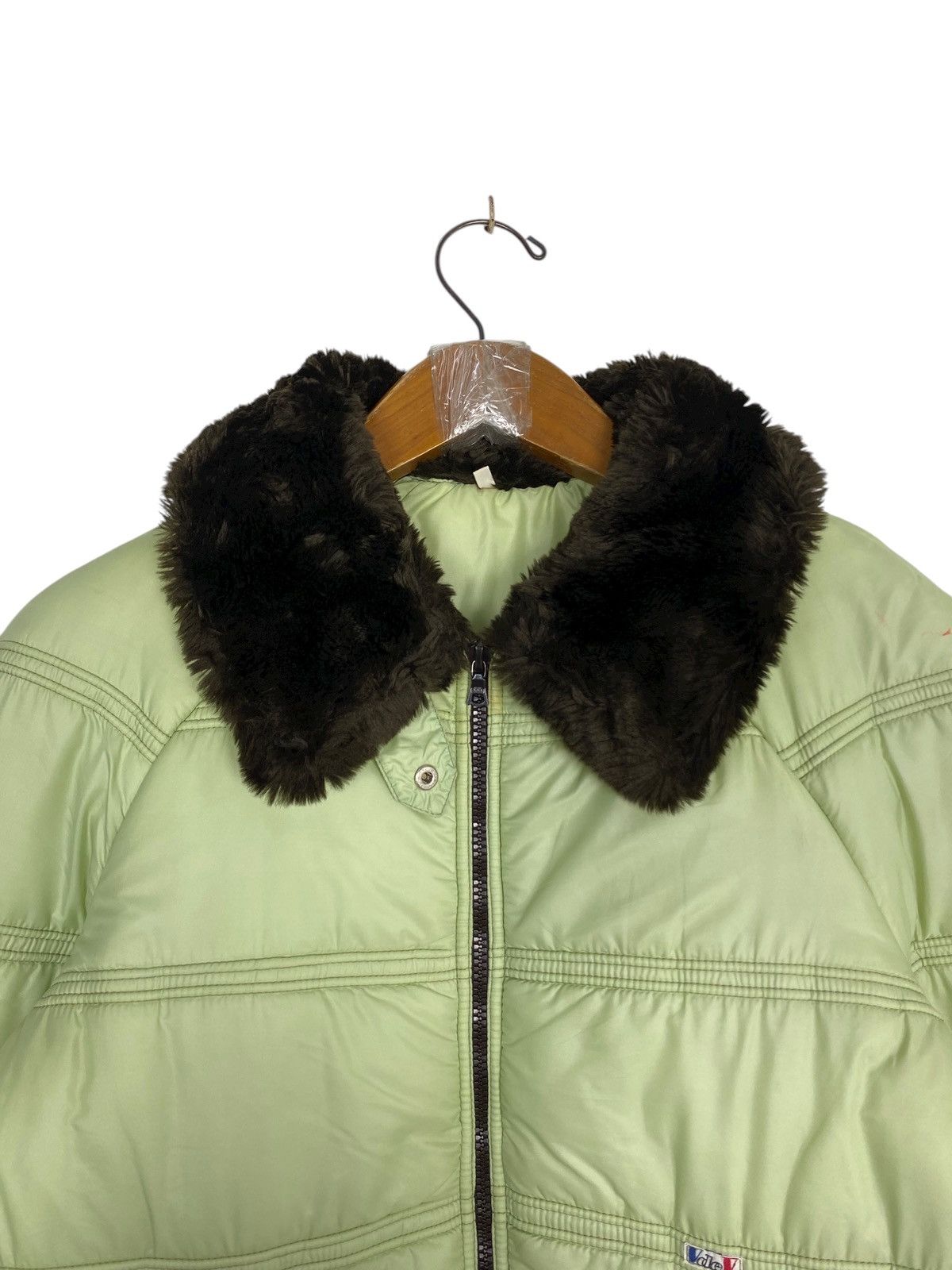 Vintage Rare‼️ Vtg Vdev Quilted Puffer Faux Fur Collar Riri France Size M / US 6-8 / IT 42-44 - 4 Thumbnail