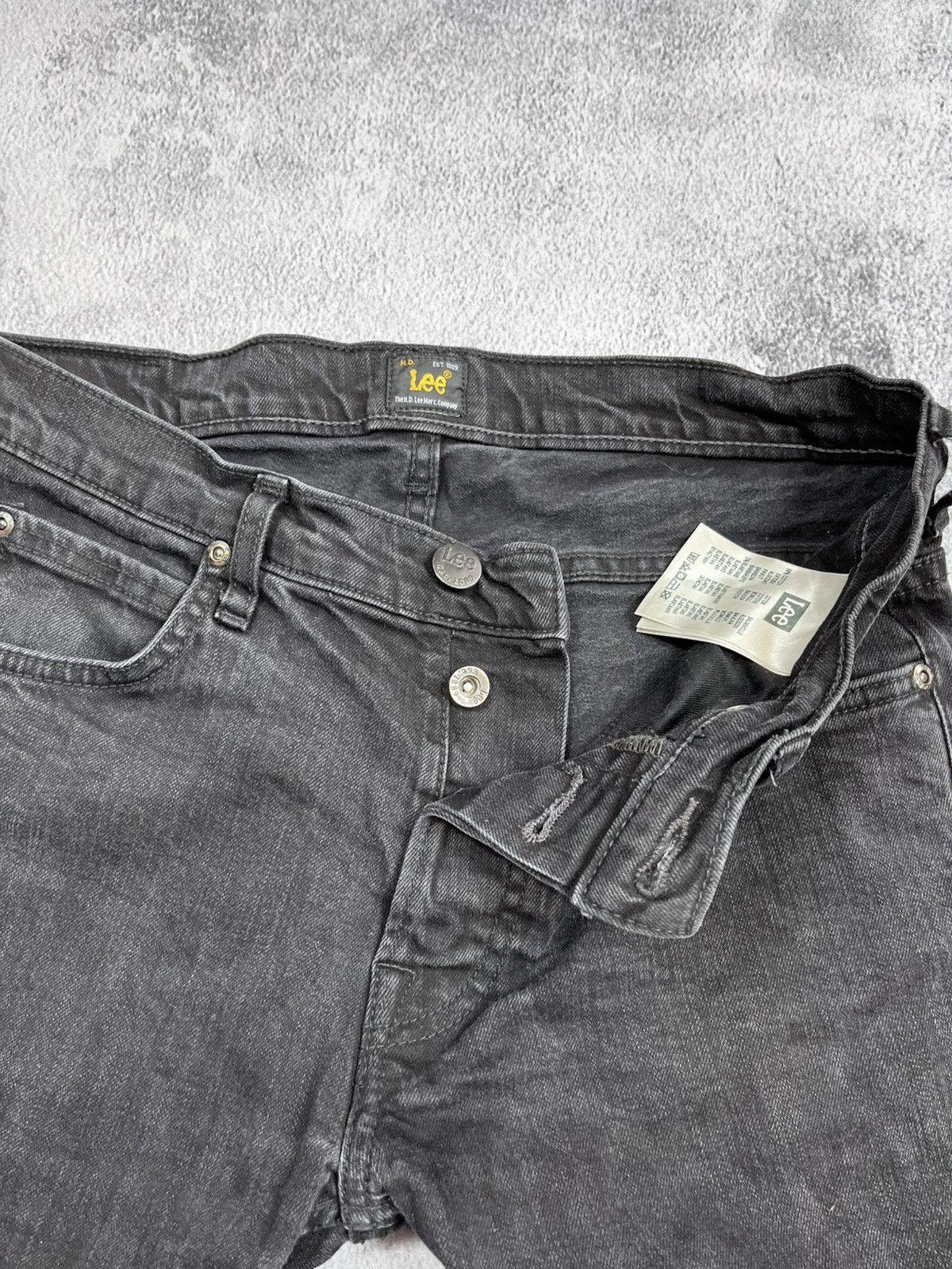 Lee × Vintage Vintage Y2K Lee washed denim jeans streetwear size 31 Size US 31 - 7 Thumbnail