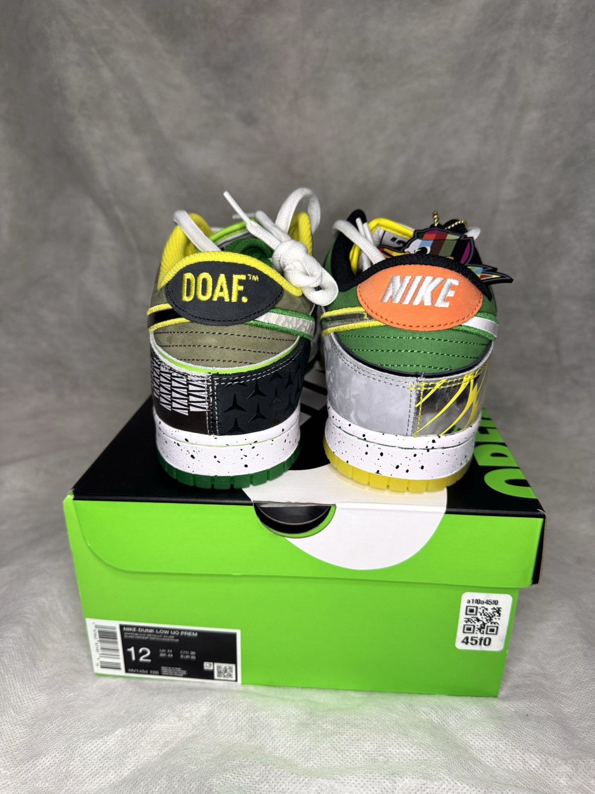 Nike Nike Dunk Low What the Duck University of Oregon Away PE Size US 12 / EU 45 - 6 Thumbnail