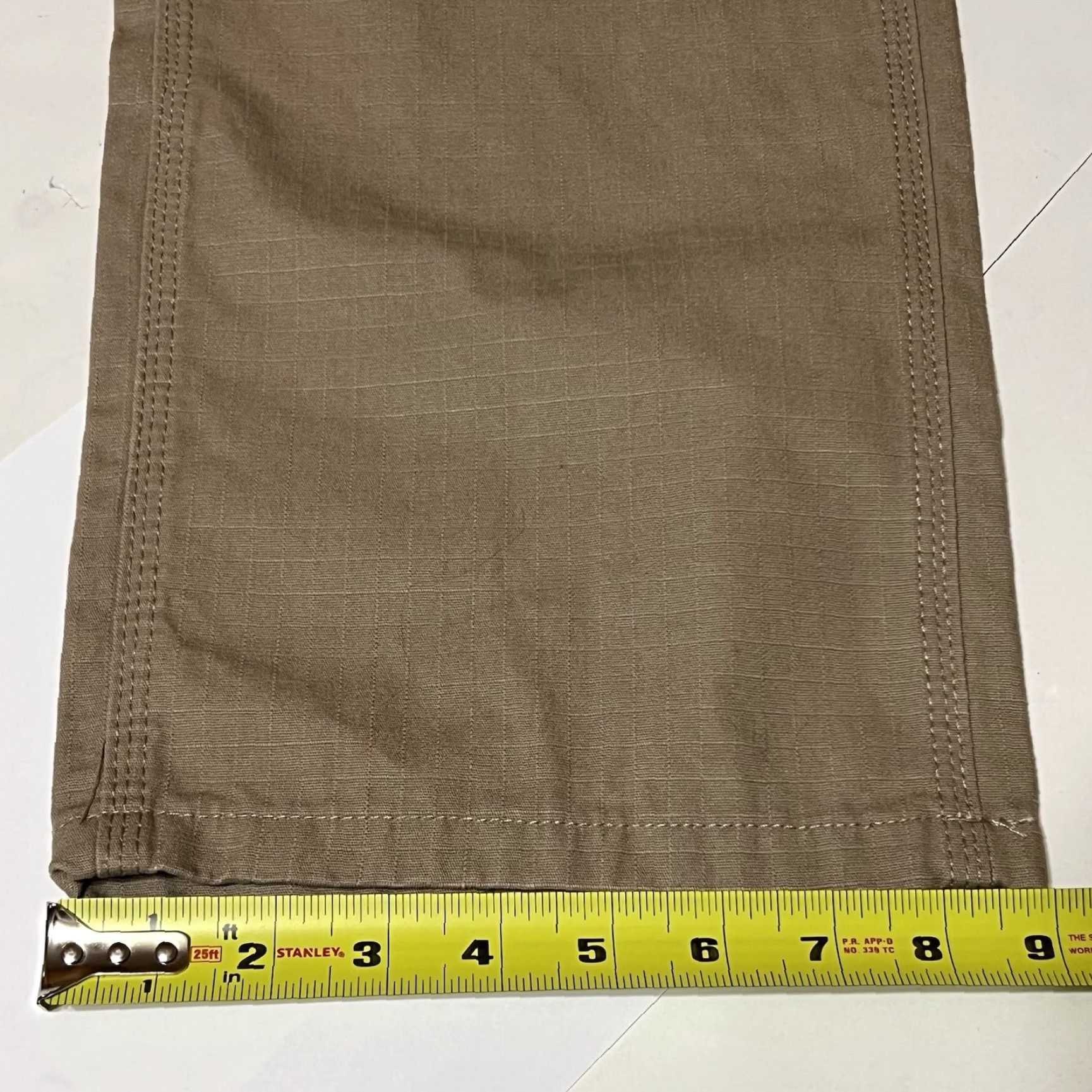 Vintage Key Ripstop Foreman Work Pants Mens 36x32 Brown Relaxed Fit Pants Size US 36 / EU 52 - 7 Thumbnail