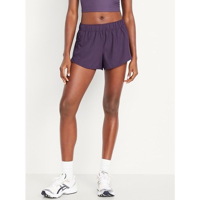 Old Navy Old Navy Quick Dry XL Purple Athletic Shorts Lounge Active Size 33" - 1 Thumbnail