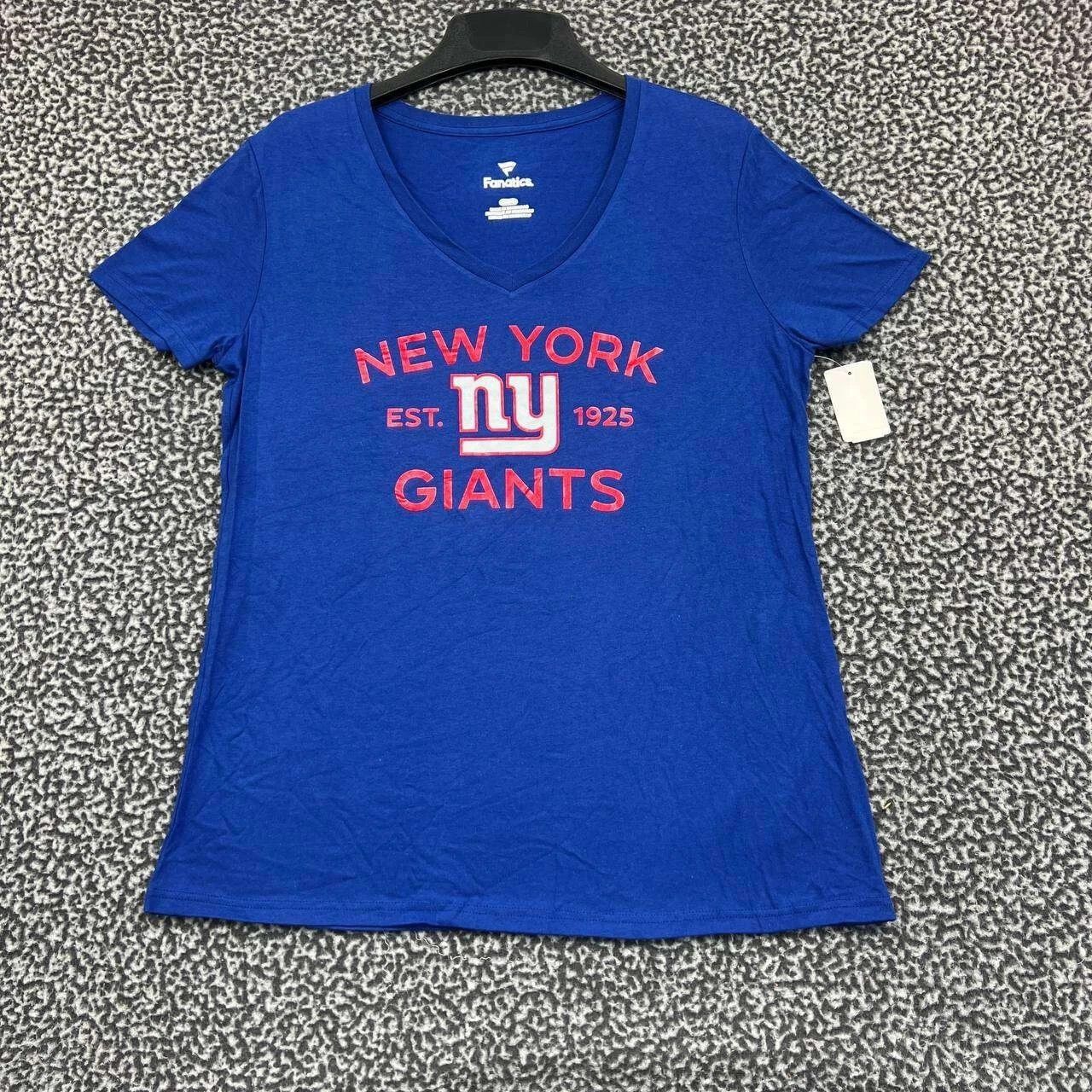Other New York Giants Shirt Women Fanatics Short Sleeve V-Neck M Size M / US 6-8 / IT 42-44 - 1 Thumbnail