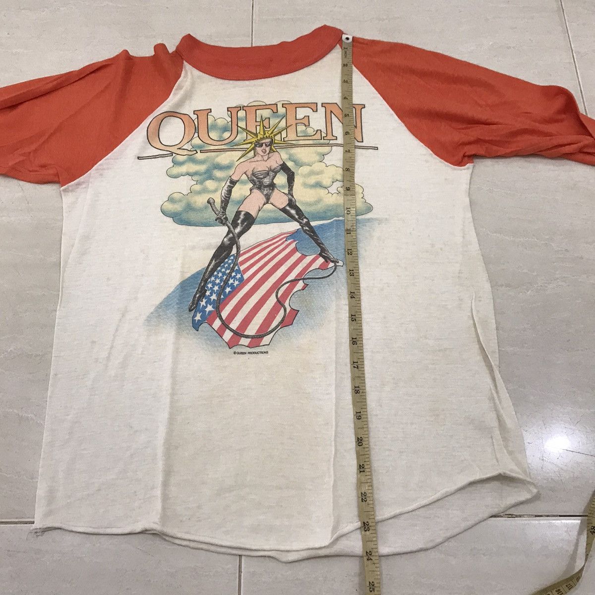 Band Tees × Vintage Truly Vintage 80s Queen Liberty Tour Size US S / EU 44-46 / 1 - 9 Thumbnail