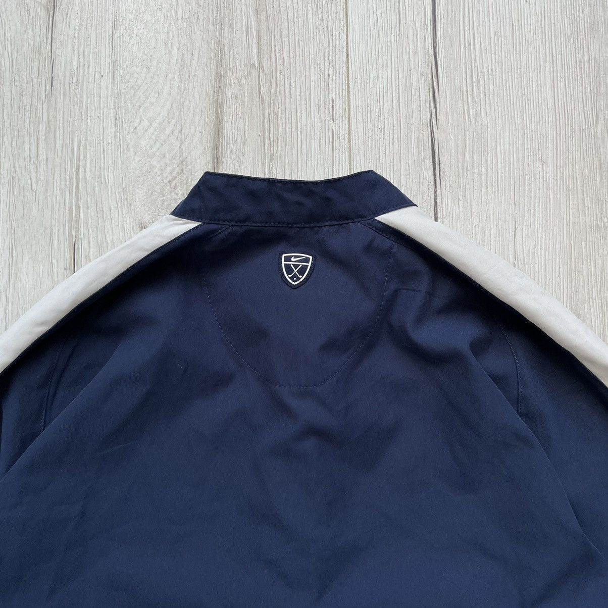 Nike × Vintage Vintage 00s Nike Golf 1/4 Zip Nylon Jacket Sweatshirt Y2K Size US M / EU 48-50 / 2 - 7 Thumbnail