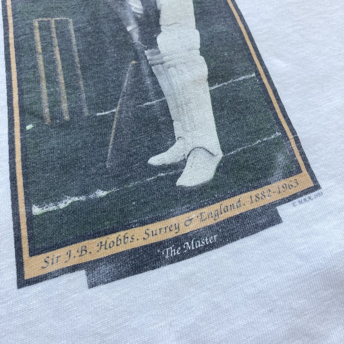 Vintage vintage john hobbs surrey england cricket club tee Size US XL / EU 56 / 4 - 4 Thumbnail