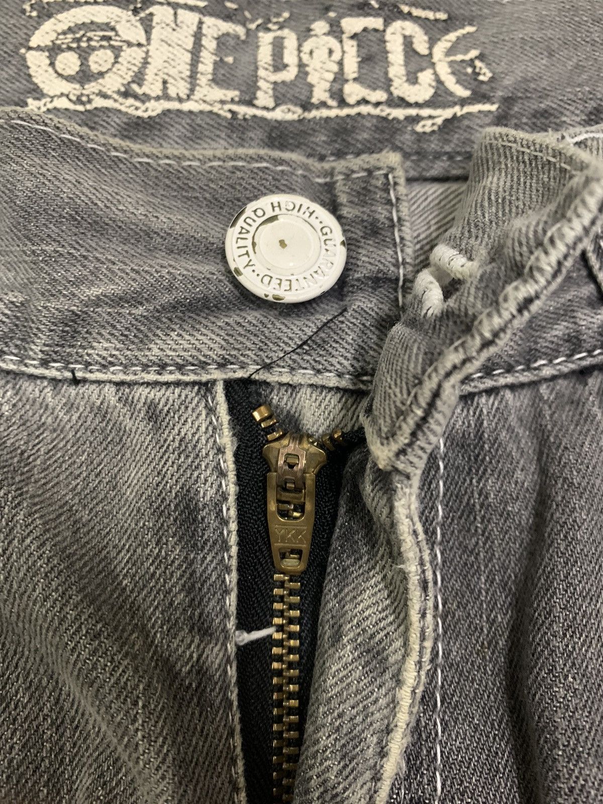 One Piece Vintage One Piece Tony Chopper Loose Fit Distressed Jeans Size US 32 / EU 48 - 4 Thumbnail