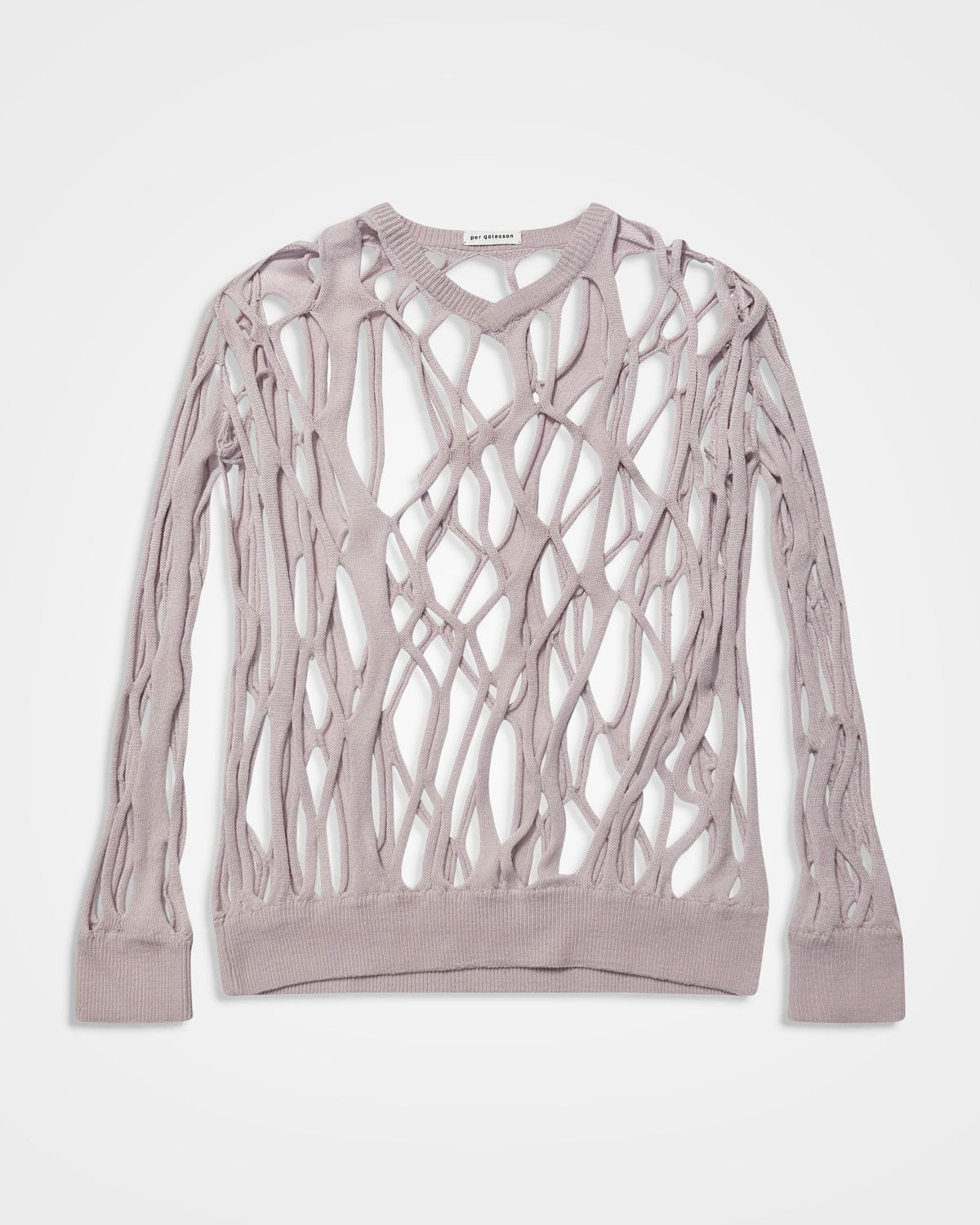 Per Gotesson Per Gotesson, AW18 Lattice Knitted Long-sleeve Size US M / EU 48-50 / 2 - 1 Thumbnail
