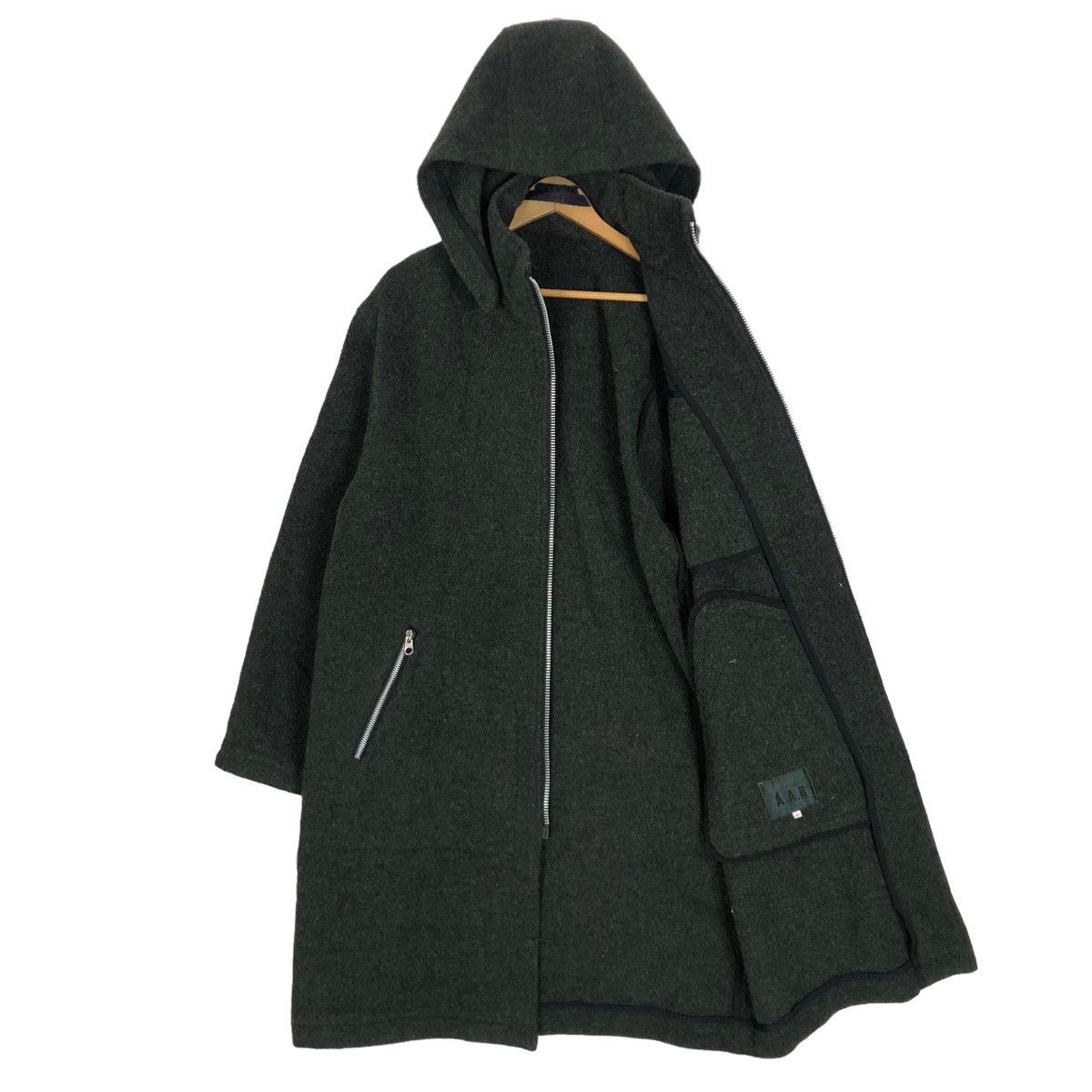 Yohji Yamamoto Vintage Yohji Yamamoto A.A.R x D’Urban Hooded Wool Parka Size US L / EU 52-54 / 3 - 7 Thumbnail