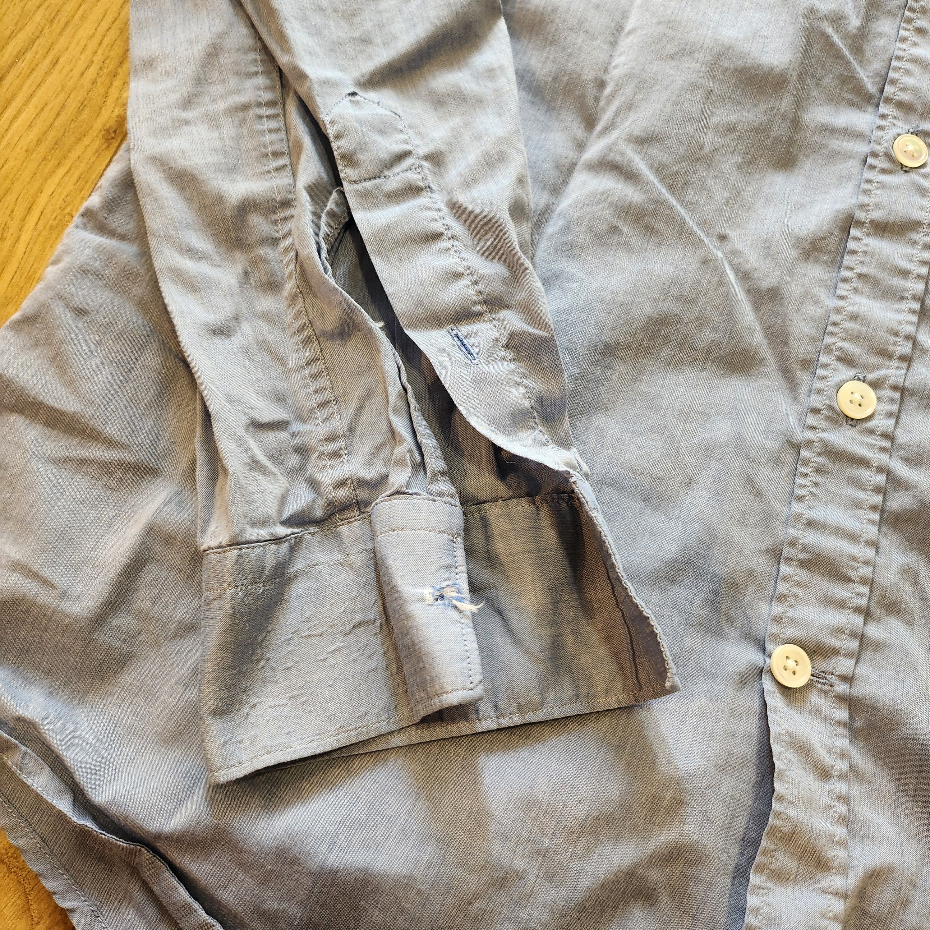 Acne Studios Acne Studios Classic Slim Chambray SS09 Shirt Size US M / EU 48-50 / 2 - 5 Thumbnail