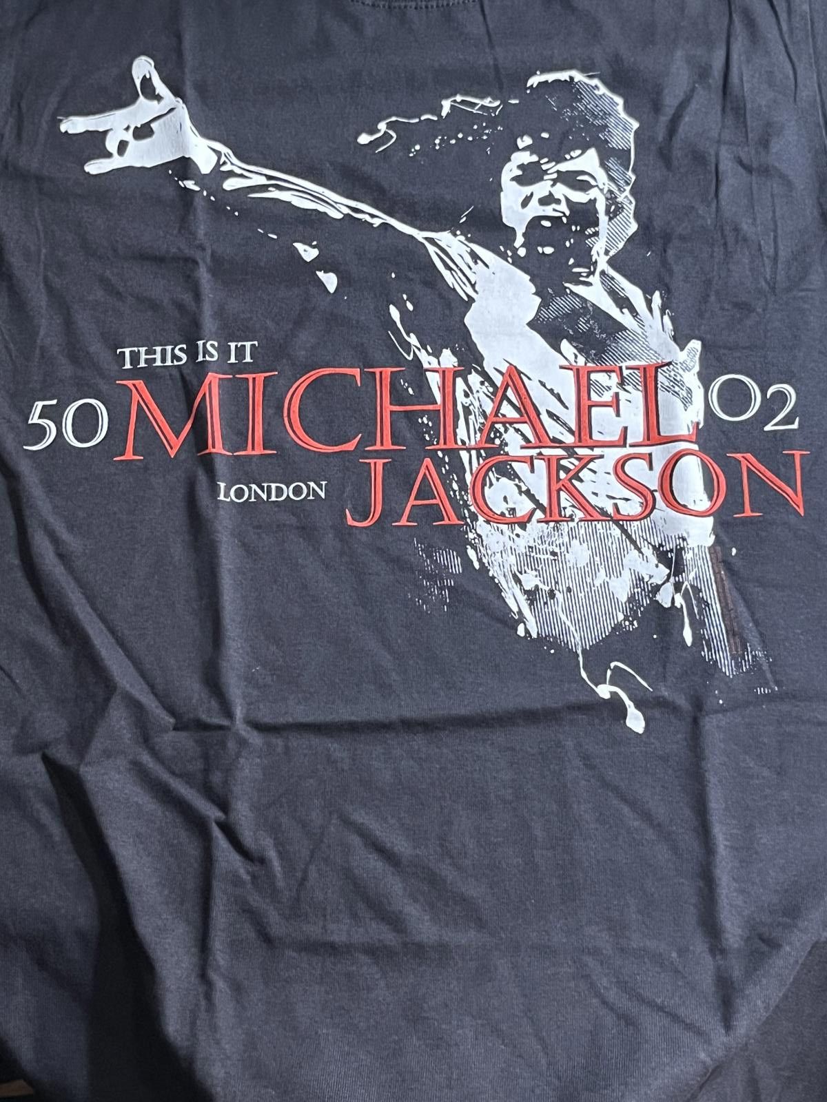 Designer Michael Jackson T-shirt This is It Shirt London 02 Merch Size US S / EU 44-46 / 1 - 3 Thumbnail