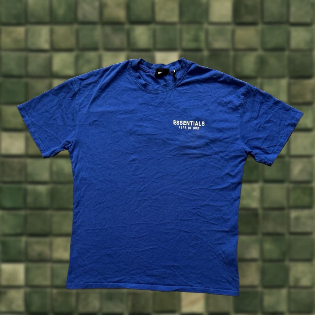 Fear of God Fear of God Essentials X TMC Crenshaw T-Shirt XL Unisex Adults Blue Size US XL / EU 56 / 4 - 1 Thumbnail