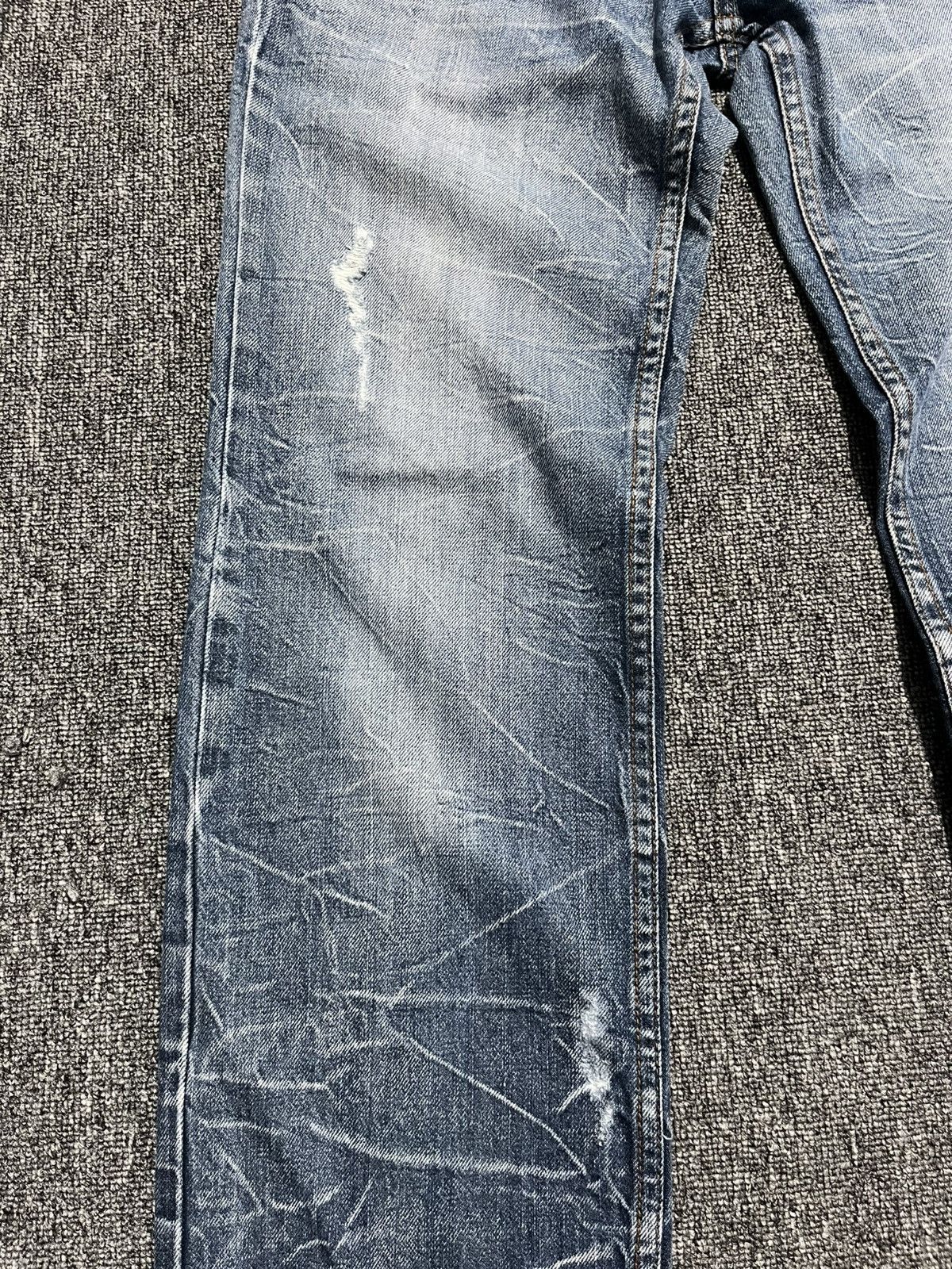 PPFM 2000s nylaus double waist jeans y2k mudwash lgb kmrii Size US 31 - 6 Thumbnail