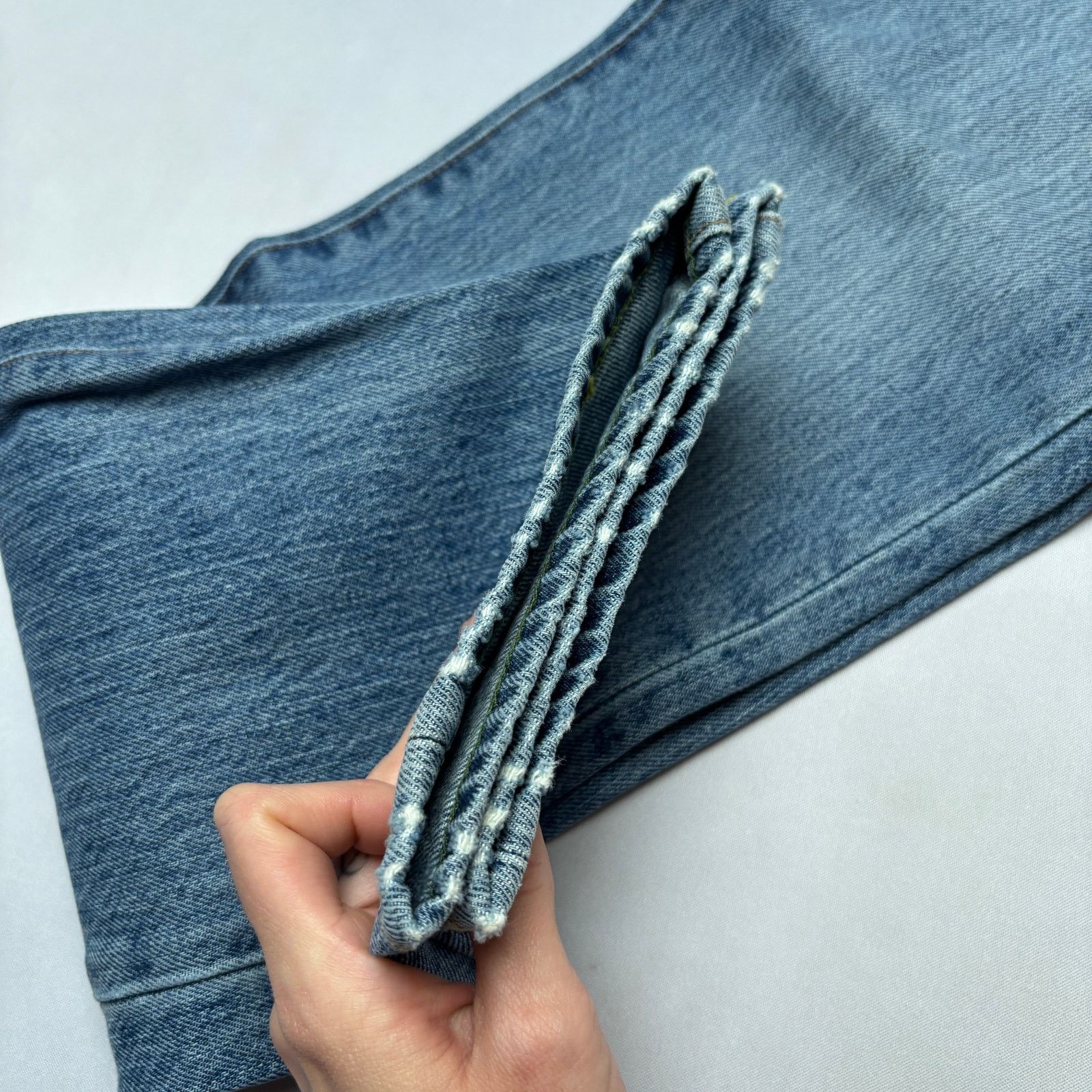 Sid Mashburn $175 Sid Mashburn Slim Straight Jeans 32x30 Made in USA Size US 32 / EU 48 - 12 Thumbnail