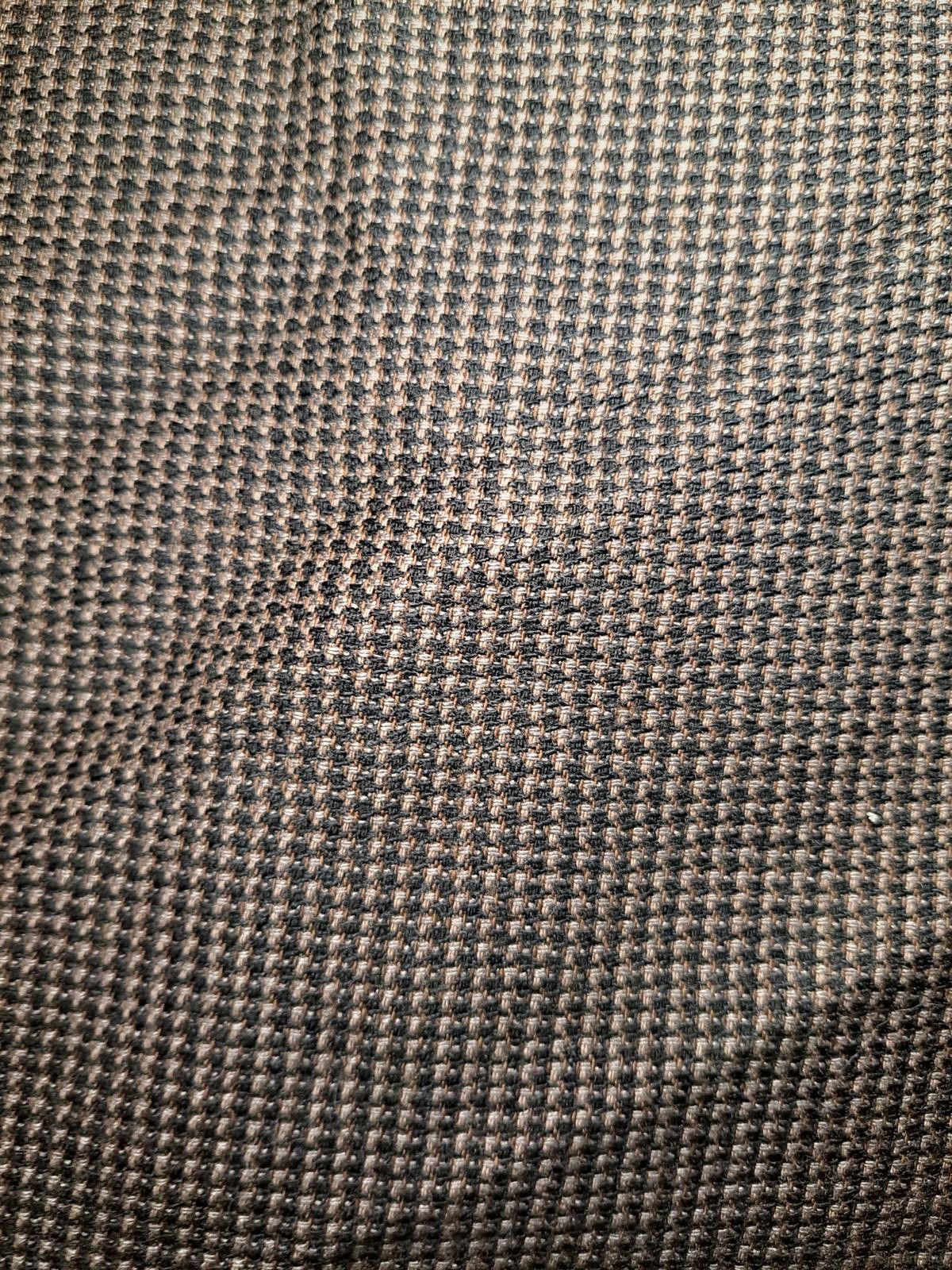 Pierre Balmain Pierre Balmain Sport Coat Mens 44L Brown Wool Houndstooth Size 44L - 5 Thumbnail