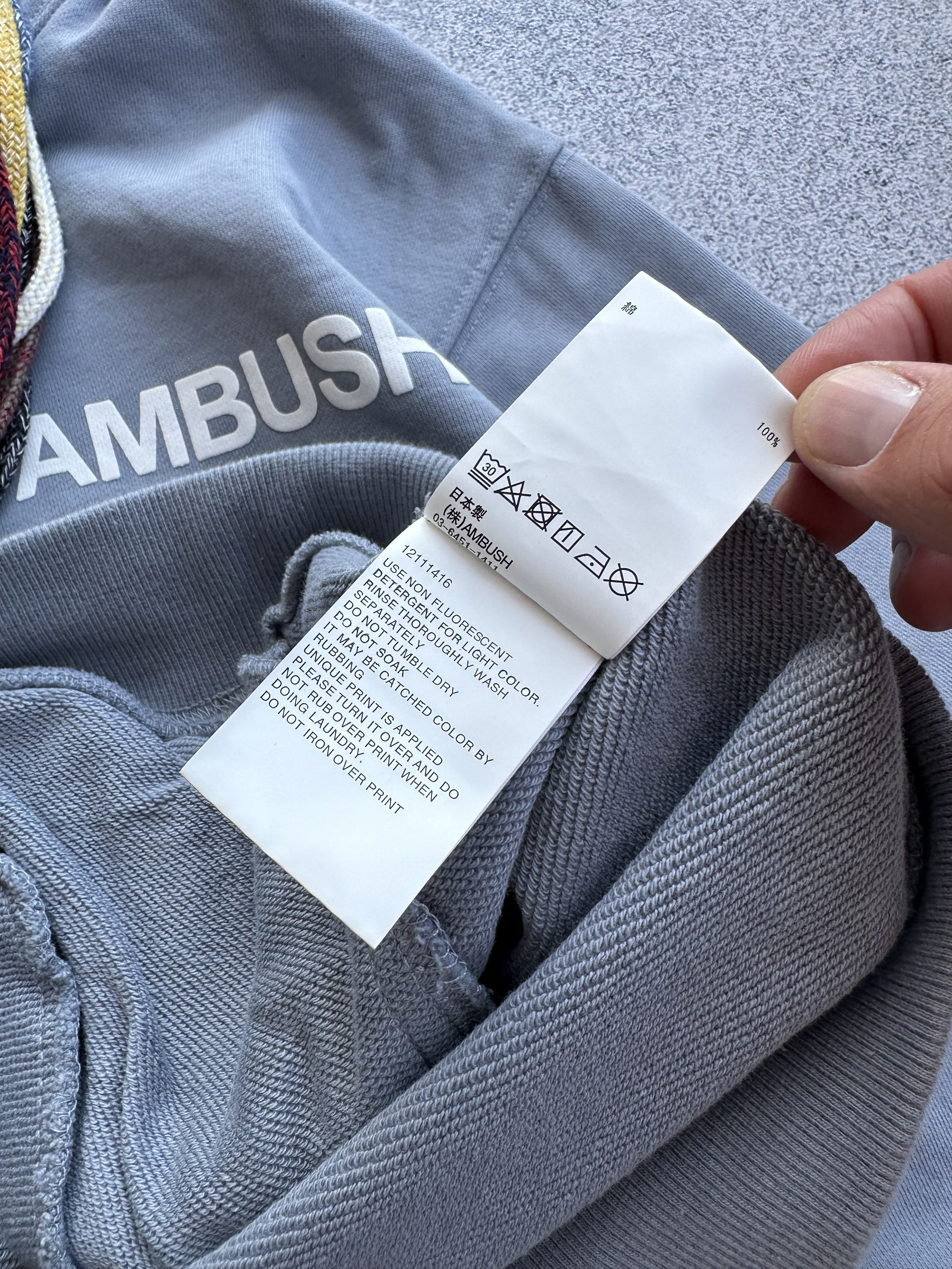 Ambush Design Vintage Ambush Multi Laces Japanese Hoodie Size US S / EU 44-46 / 1 - 7 Thumbnail
